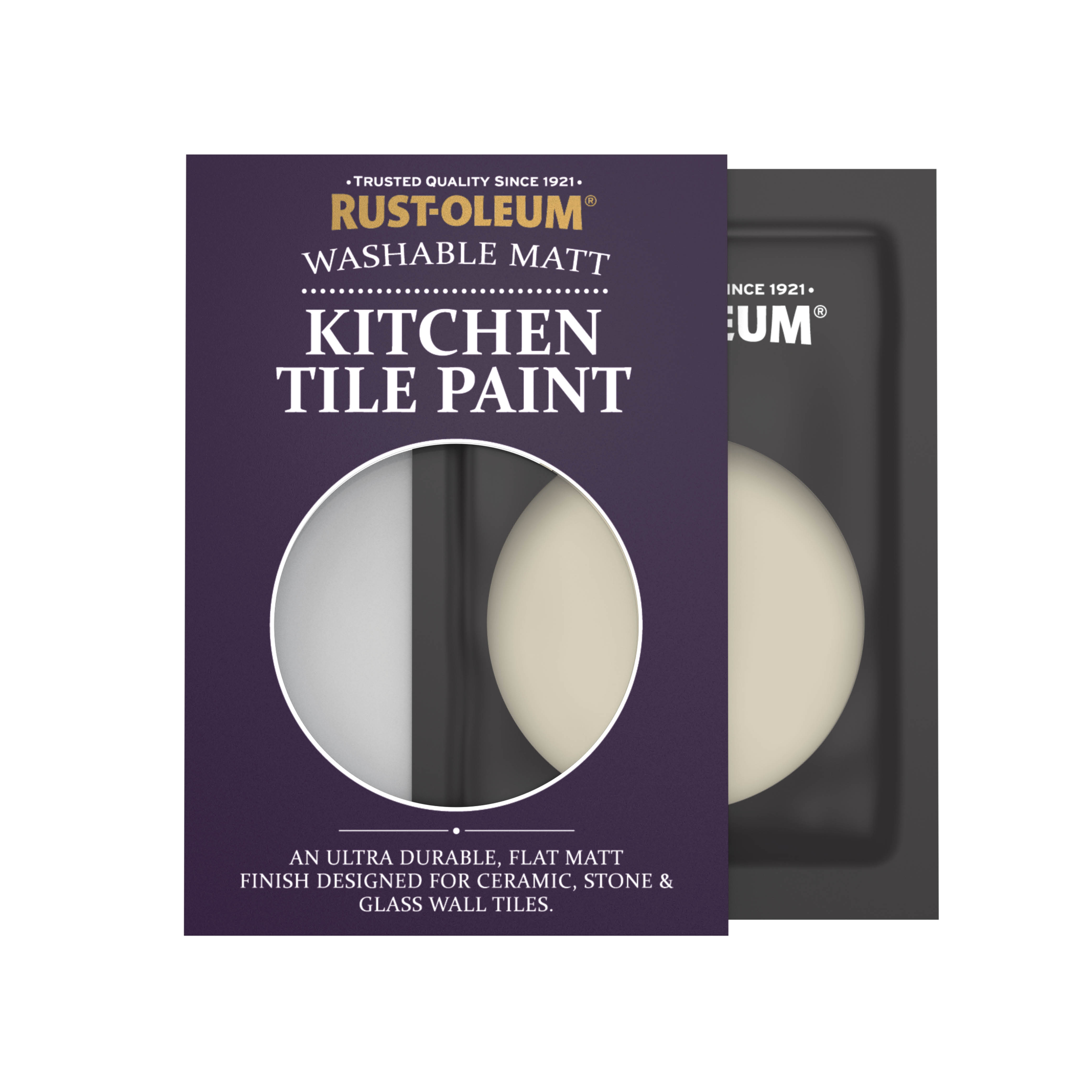 Kitchen Tile Paint, Matt Finish - SILVER SAGE 10ml
