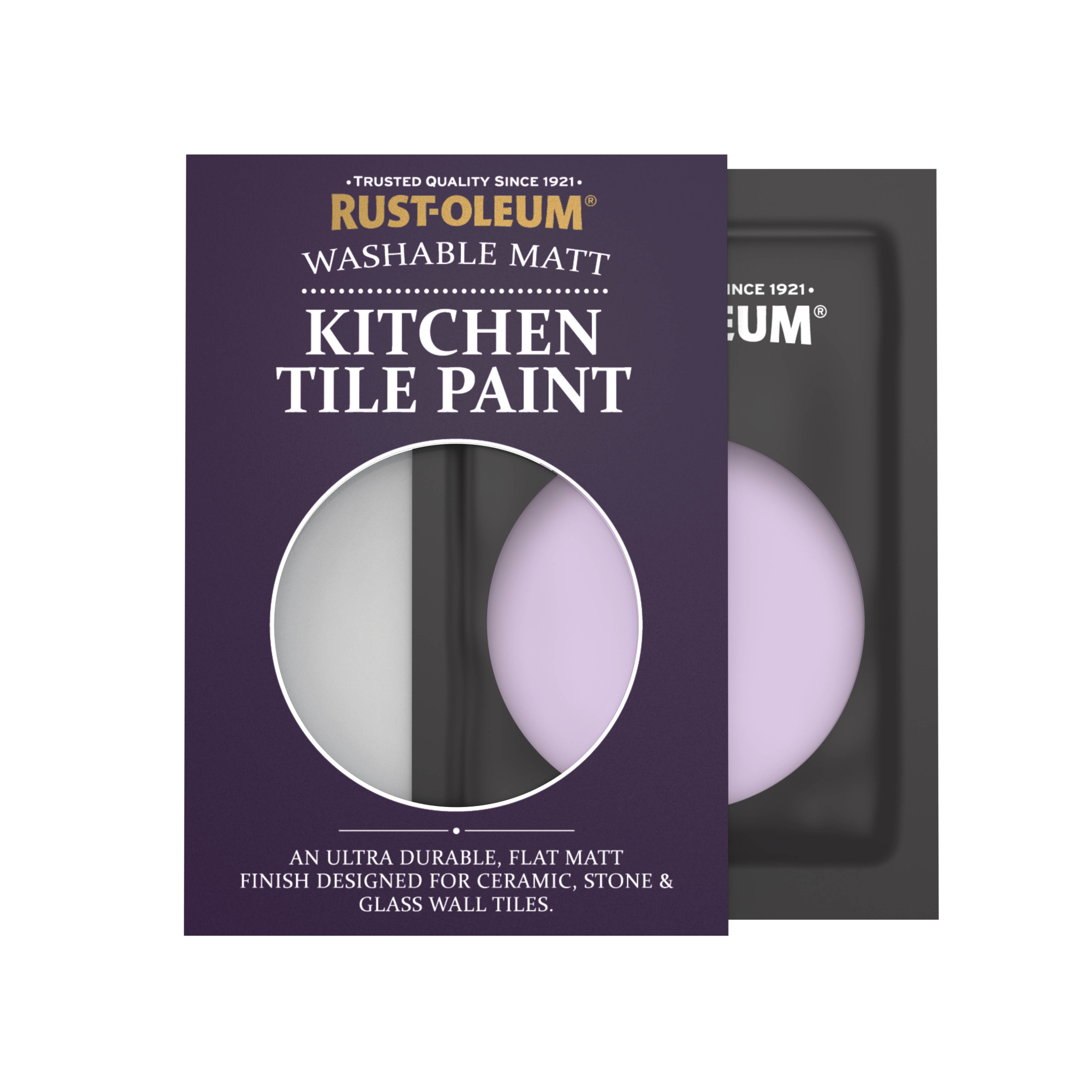 Kitchen Tile Paint, Matt Finish - VIOLET MACAROON 10ml