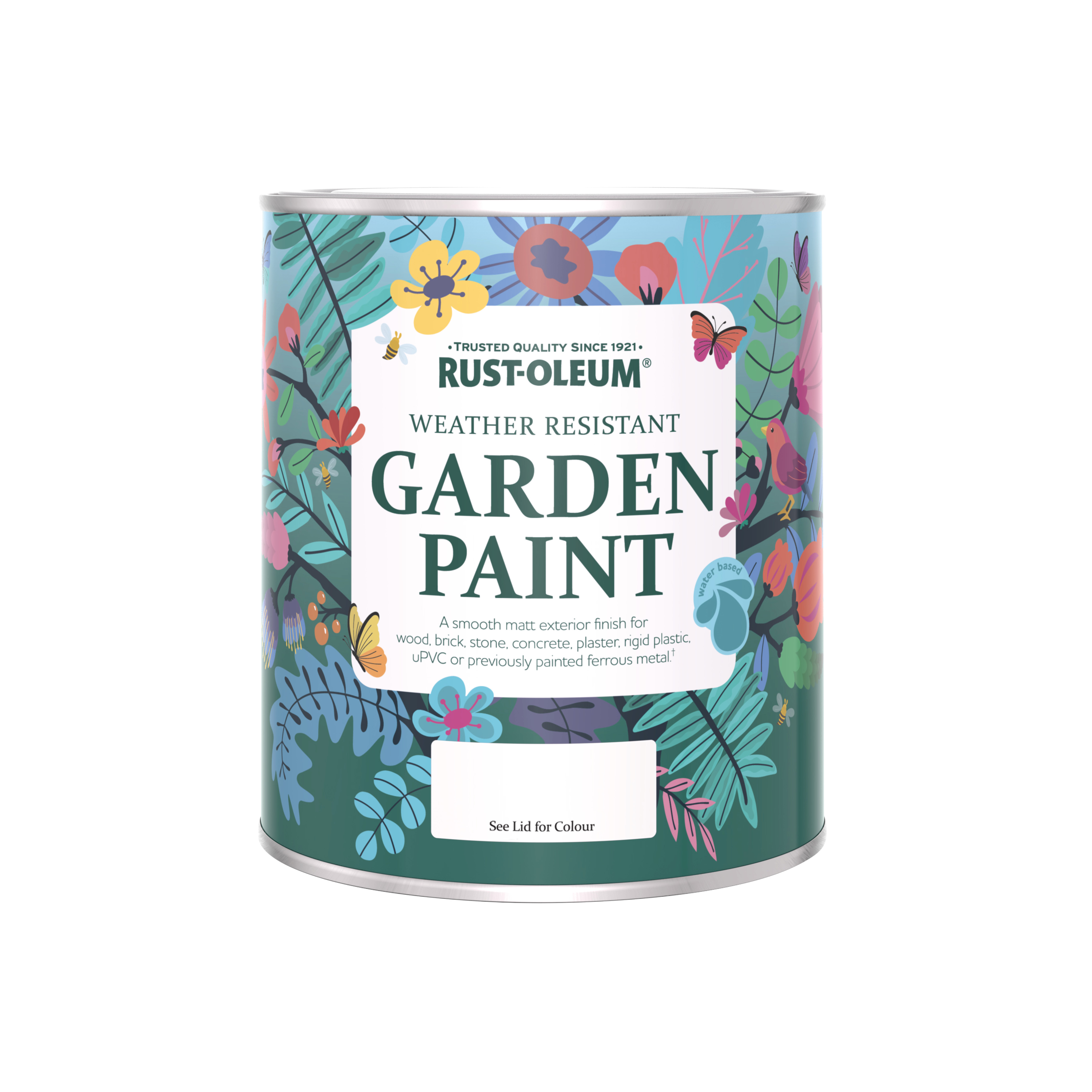 Garden Paint, Matt Finish - BABUSHKA 750ml