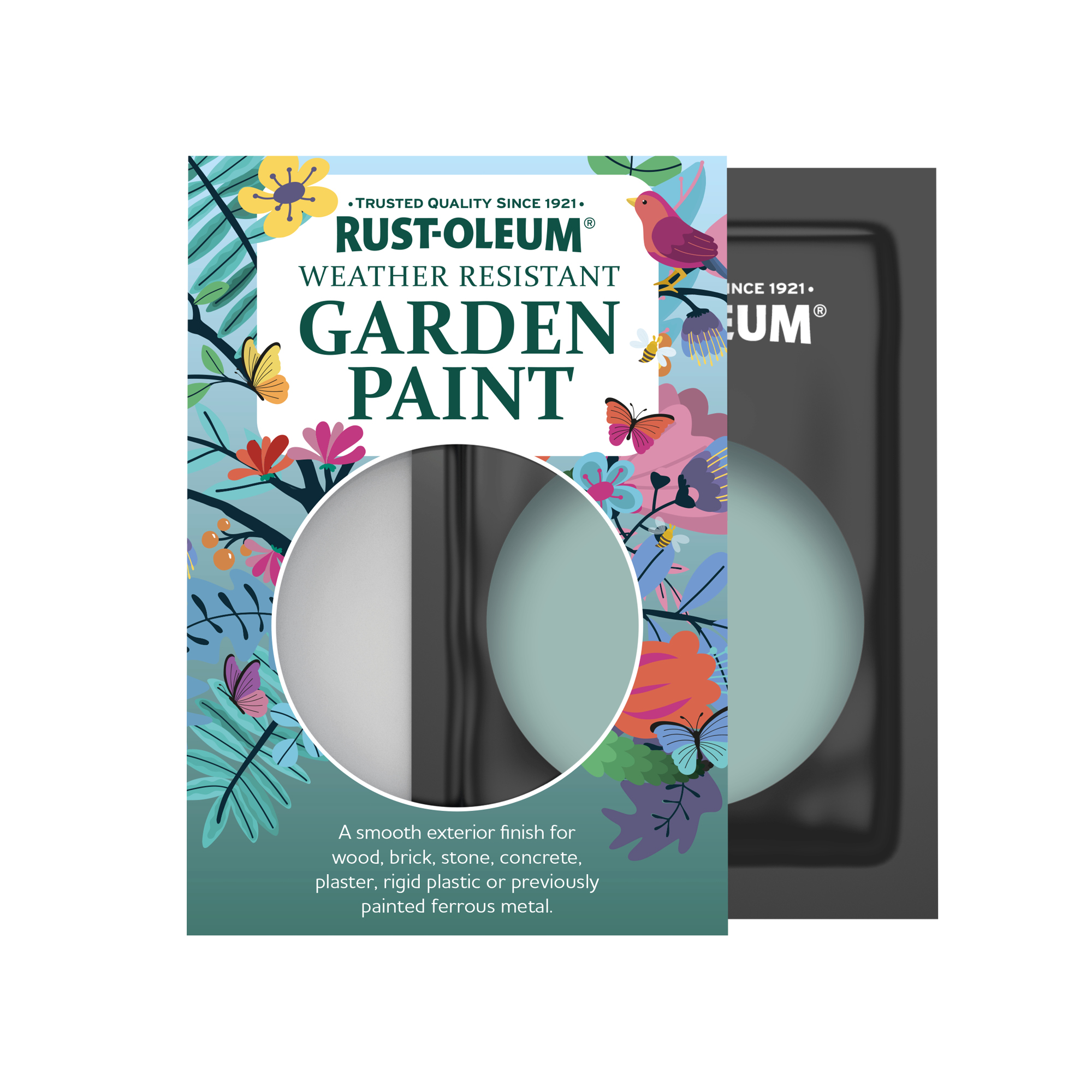 Garden Paint, Matt Finish - COASTAL BLUE 10ml