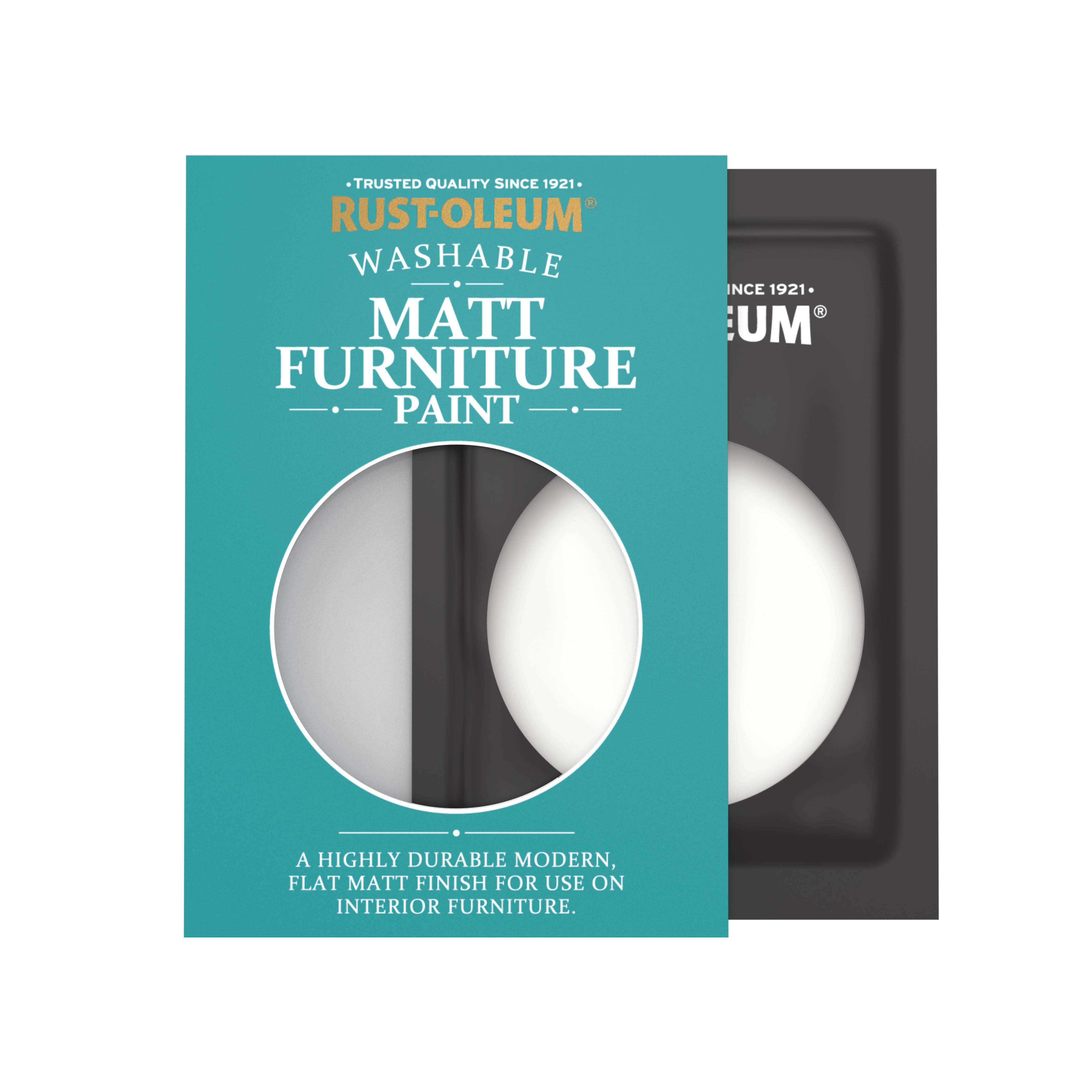 Matt Furniture Paint - CHALK WHITE 10ml
