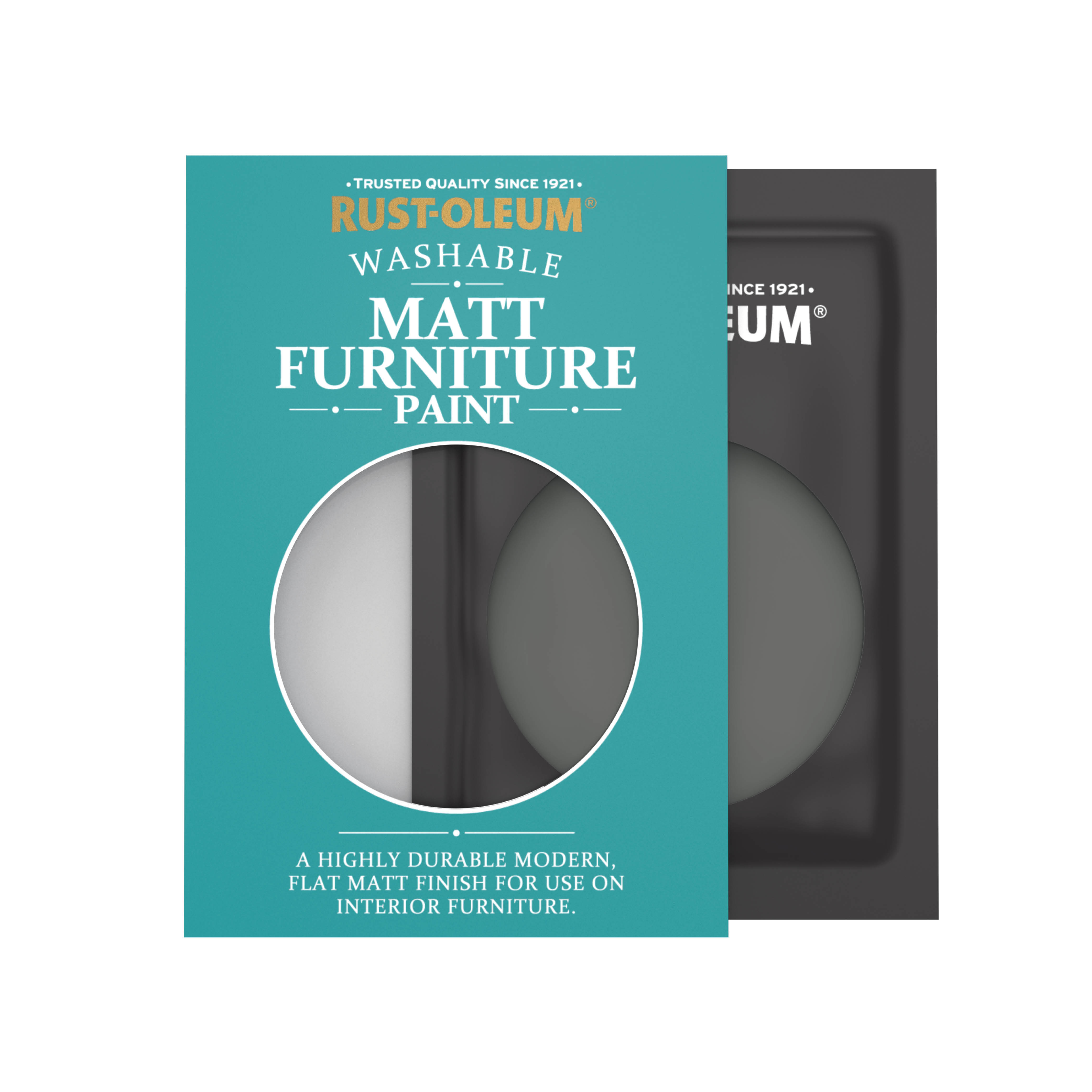 Matt Furniture Paint - GRAPHITE 10ml