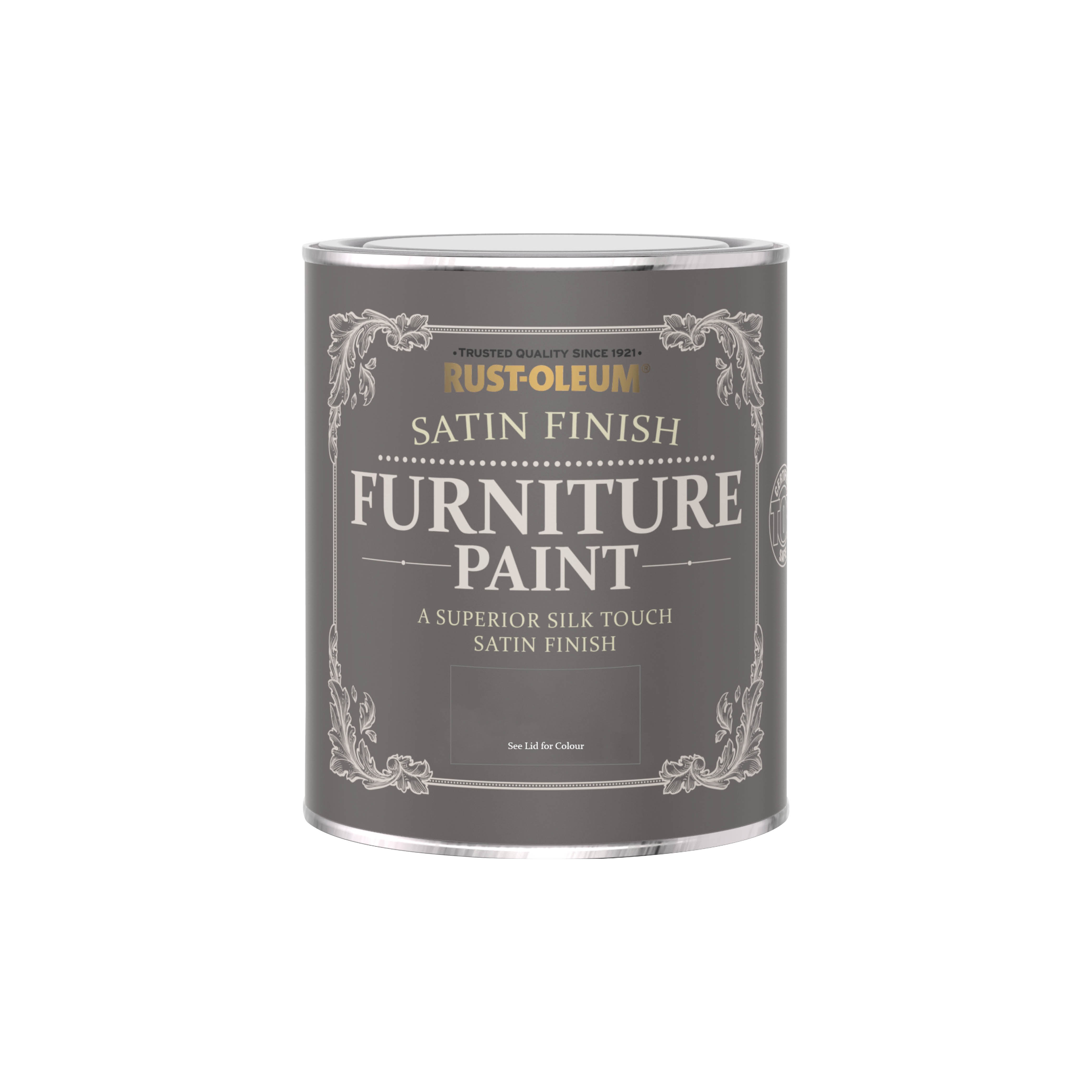 Satin Furniture Paint - CHALK WHITE 750ml