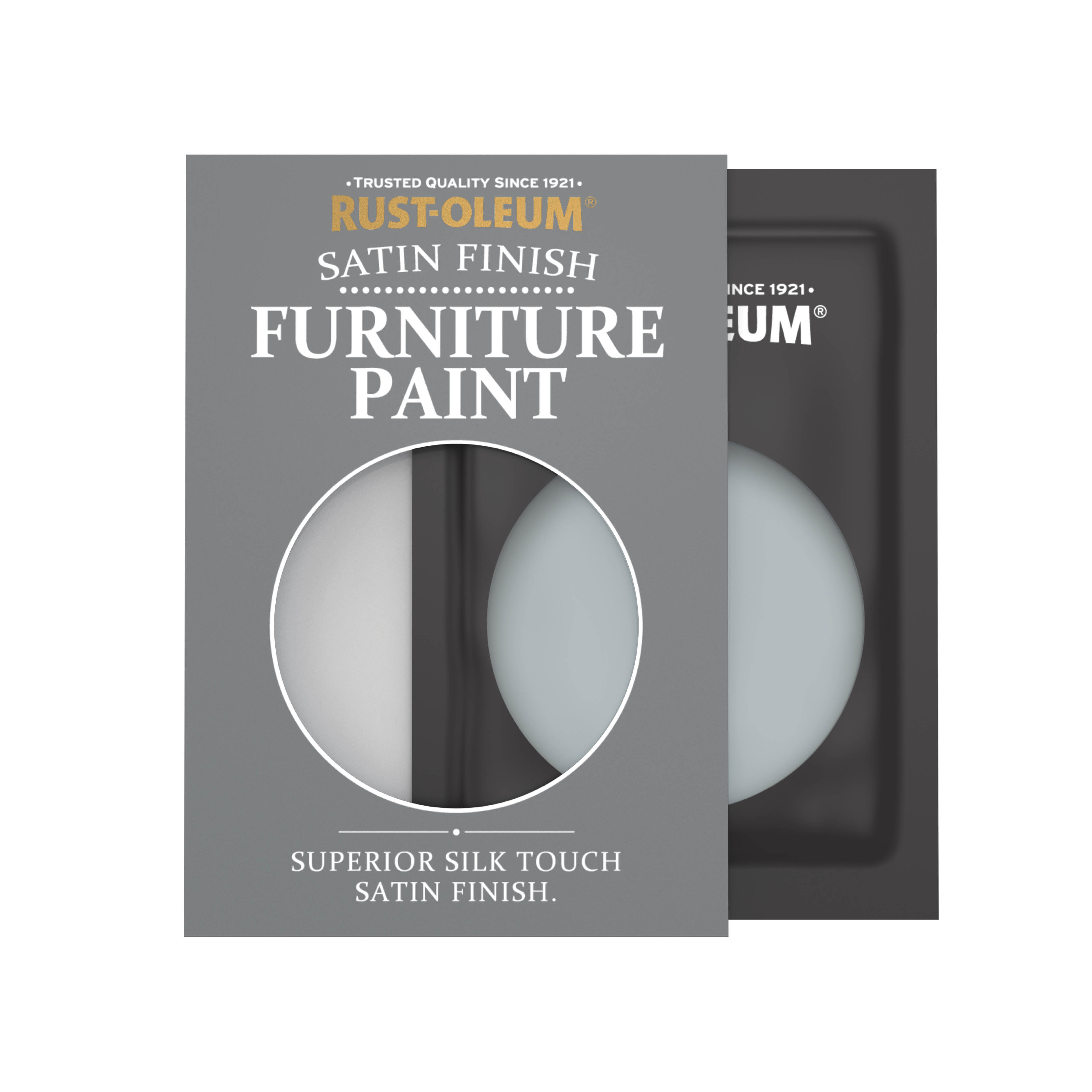 Satin Furniture Paint - MINERAL GREY 10ml