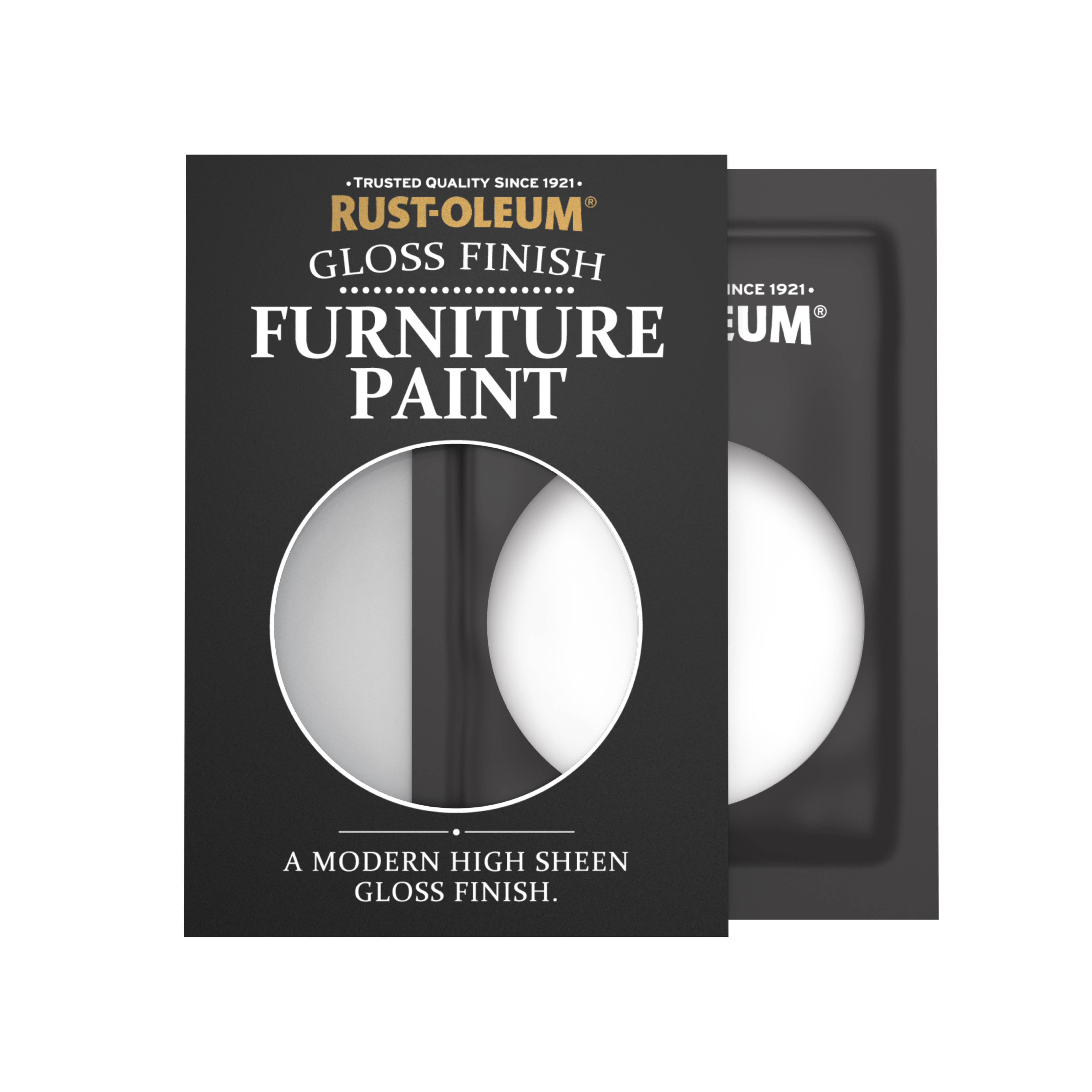 Gloss Furniture Paint - COTTON (WHITE) 10ml