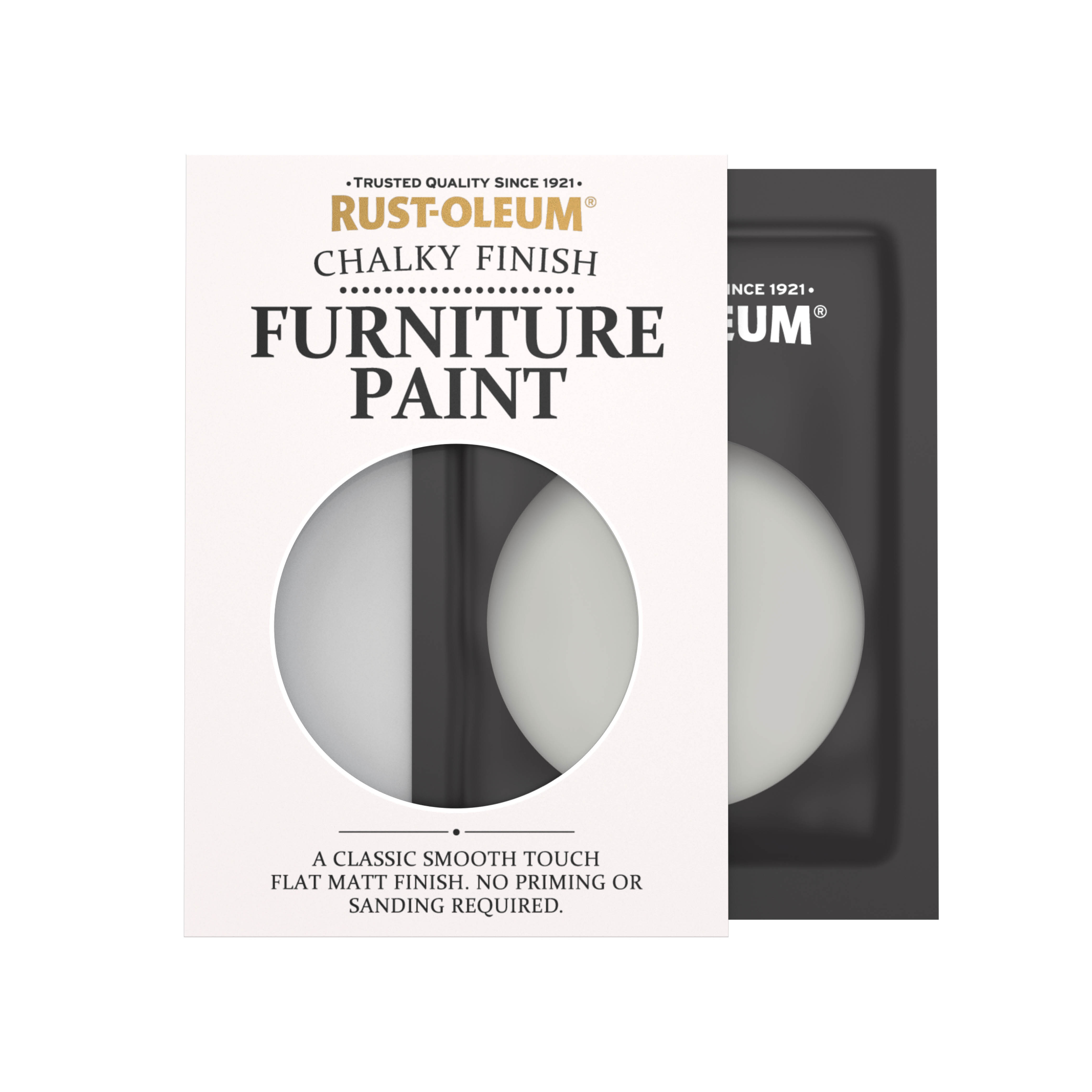Chalky Furniture Paint - FLINT 10ml
