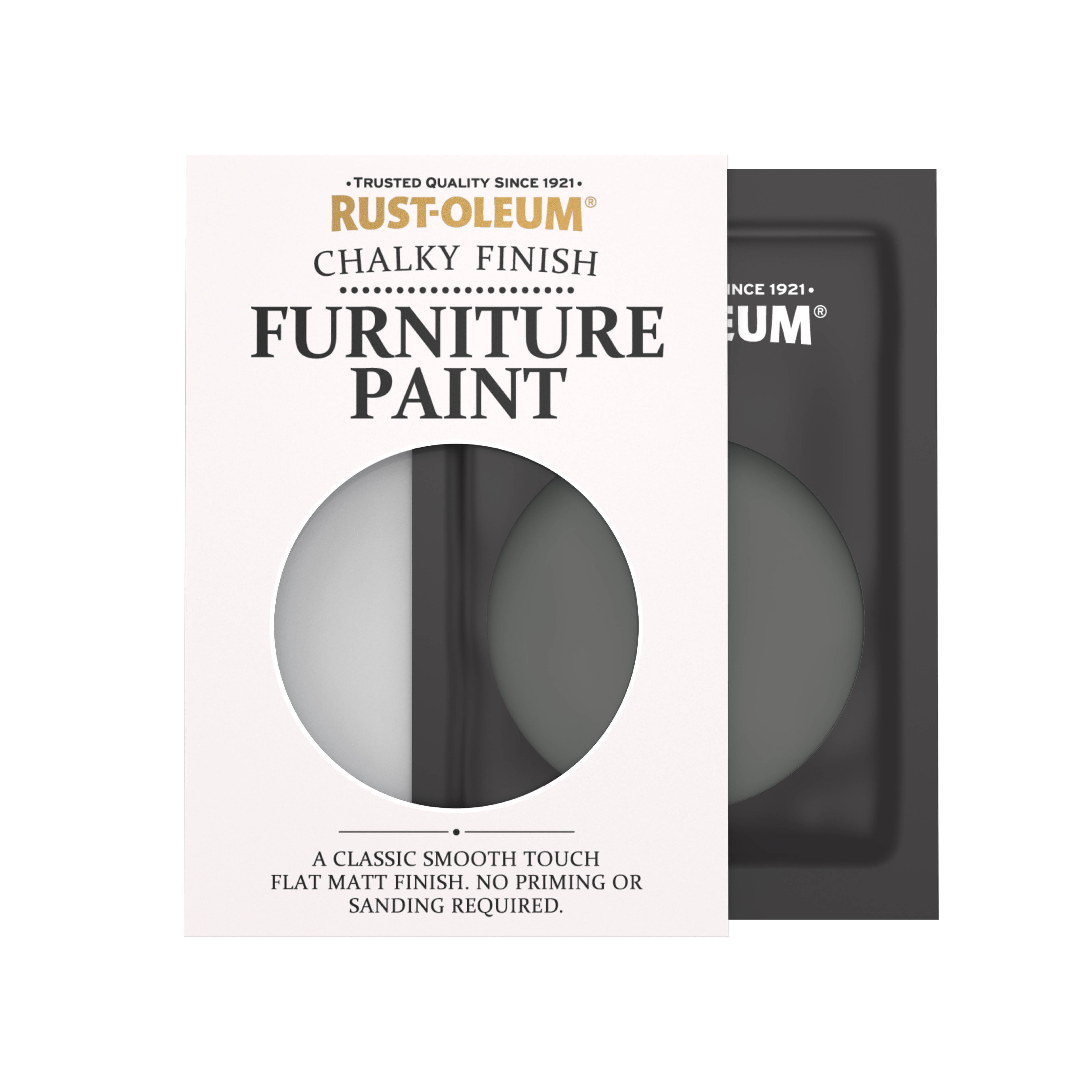 Chalky Furniture Paint - GRAPHITE 10ml