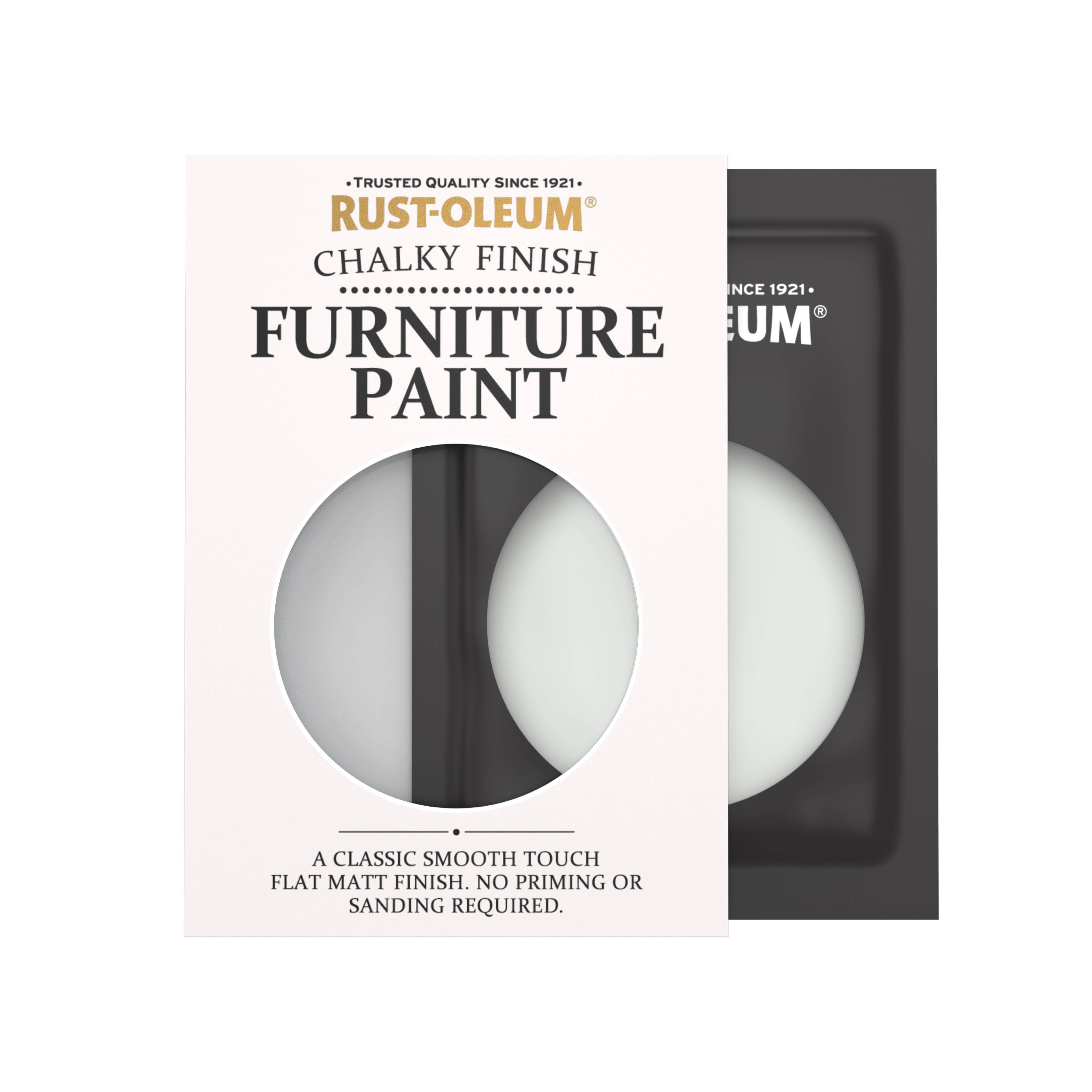 Chalky Furniture Paint - LIBRARY GREY 10ml