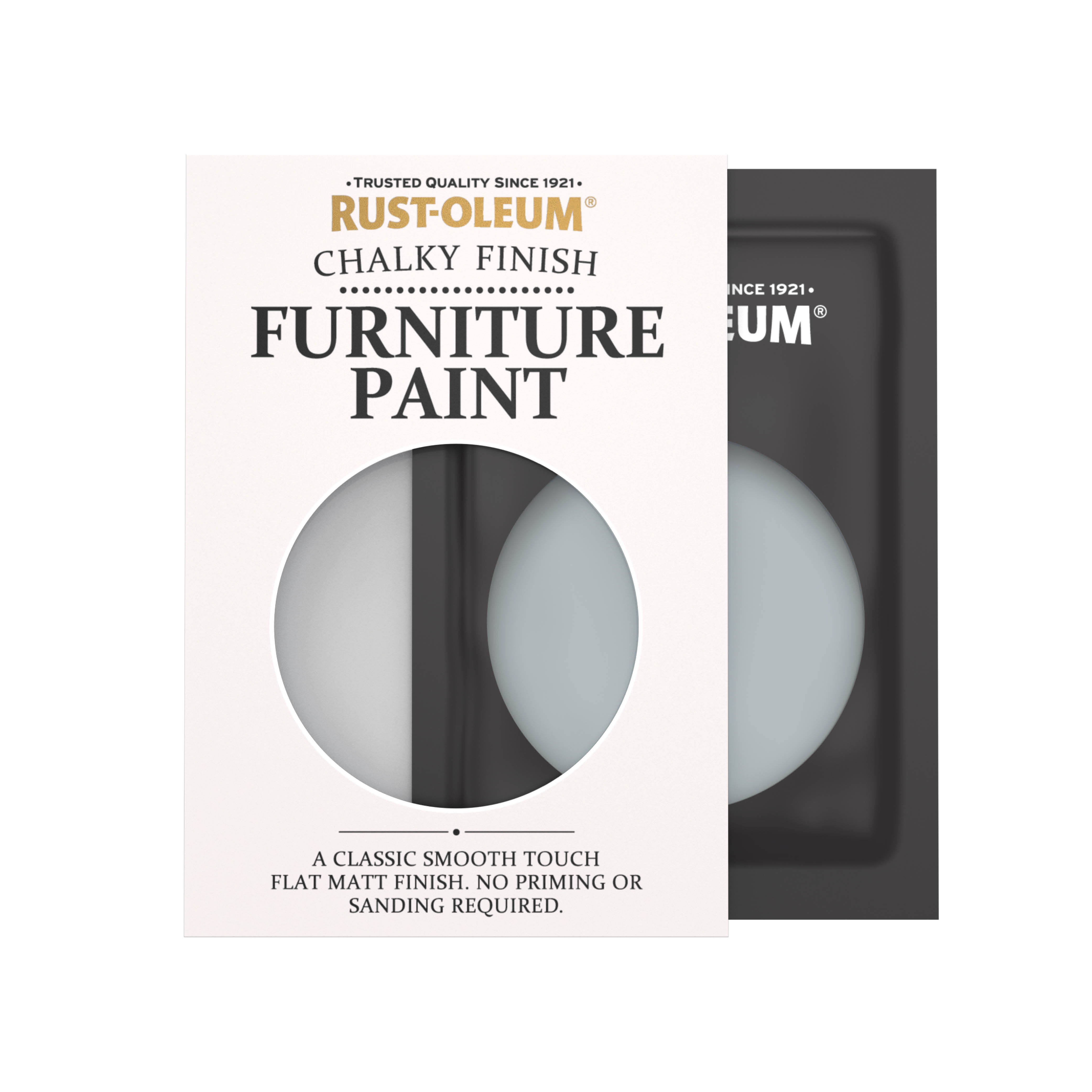 Chalky Furniture Paint - MINERAL GREY 10ml