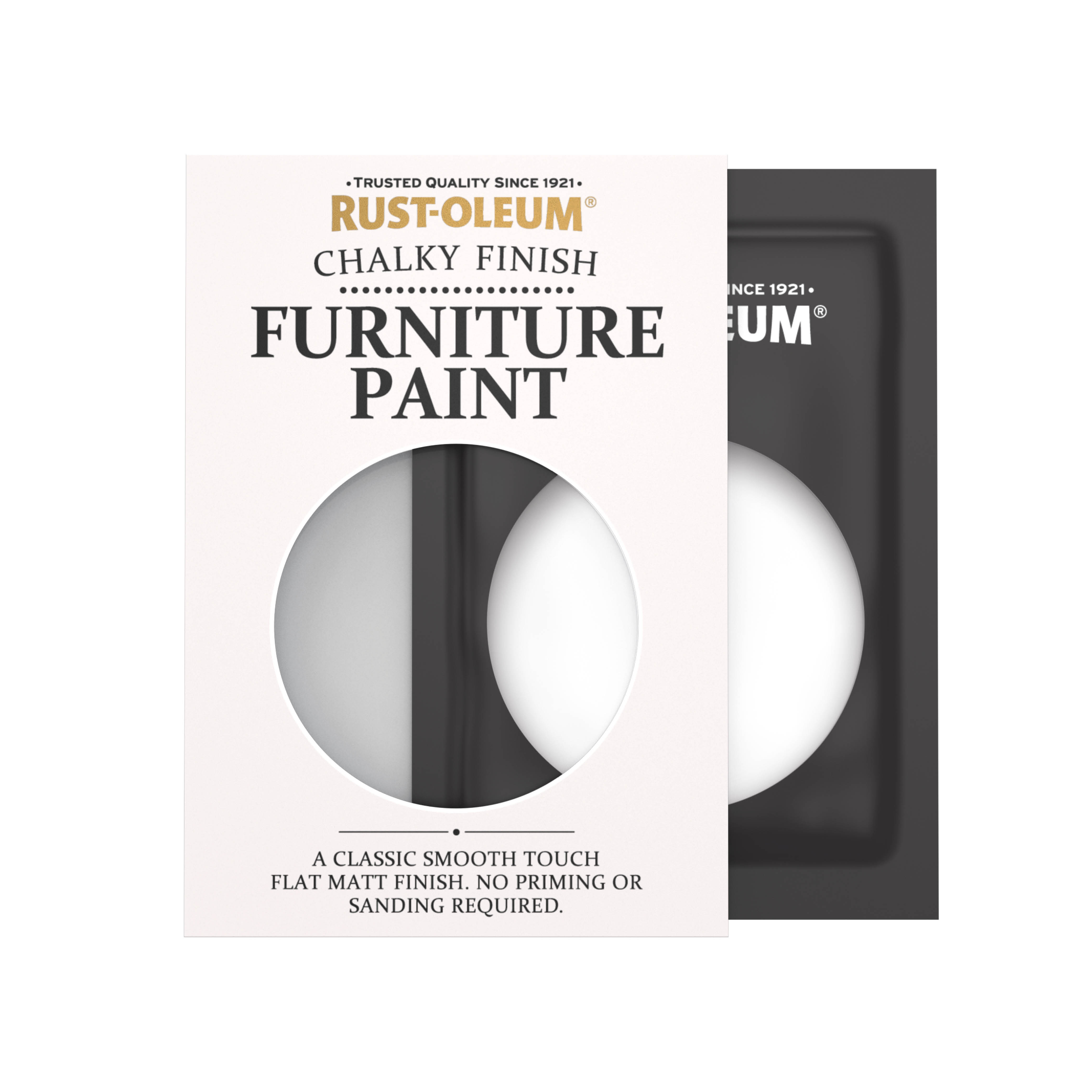 Chalky Furniture Paint - Cotton (WHITE) 10ml