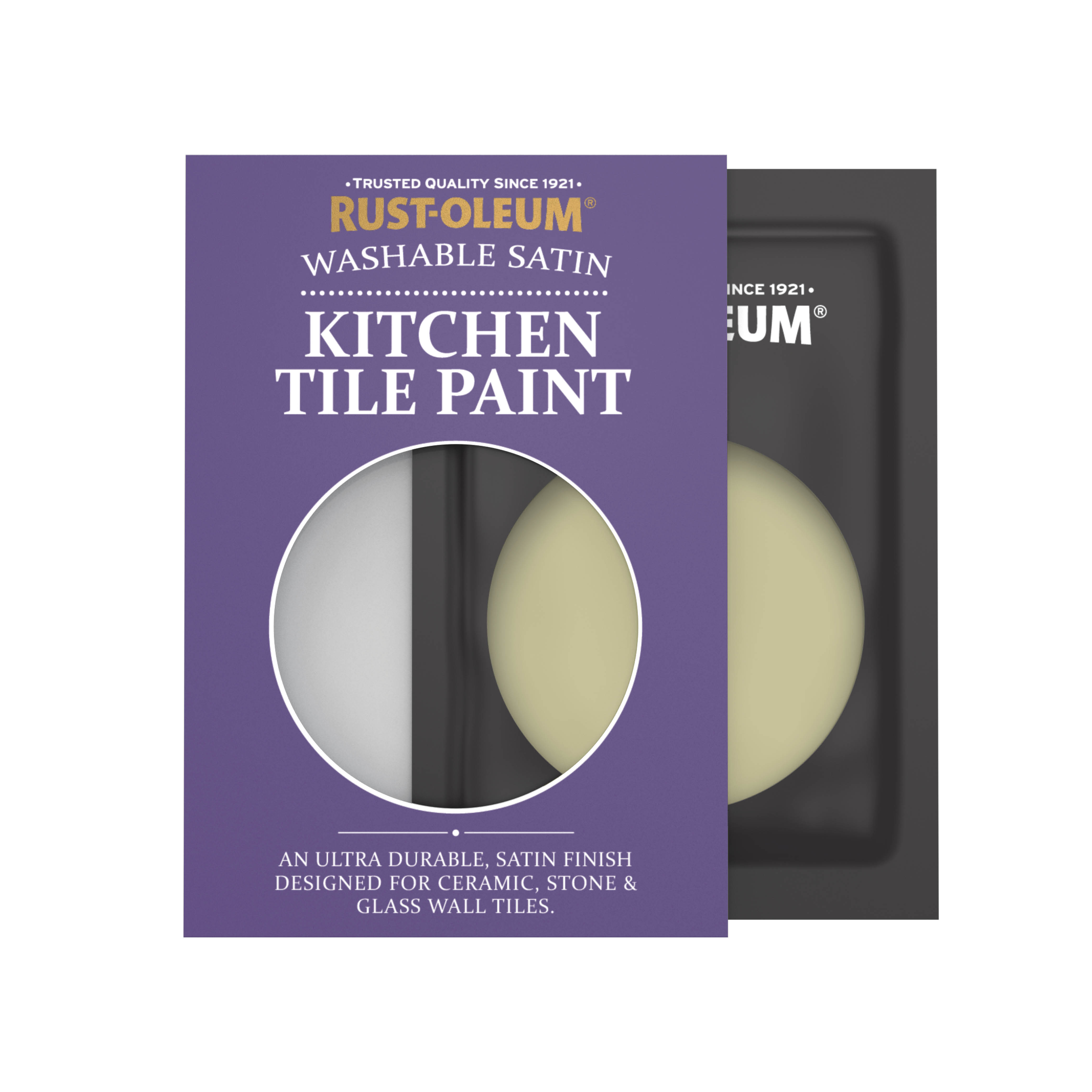 Kitchen Tile Paint, Satin Finish - SAGE GREEN 10ml