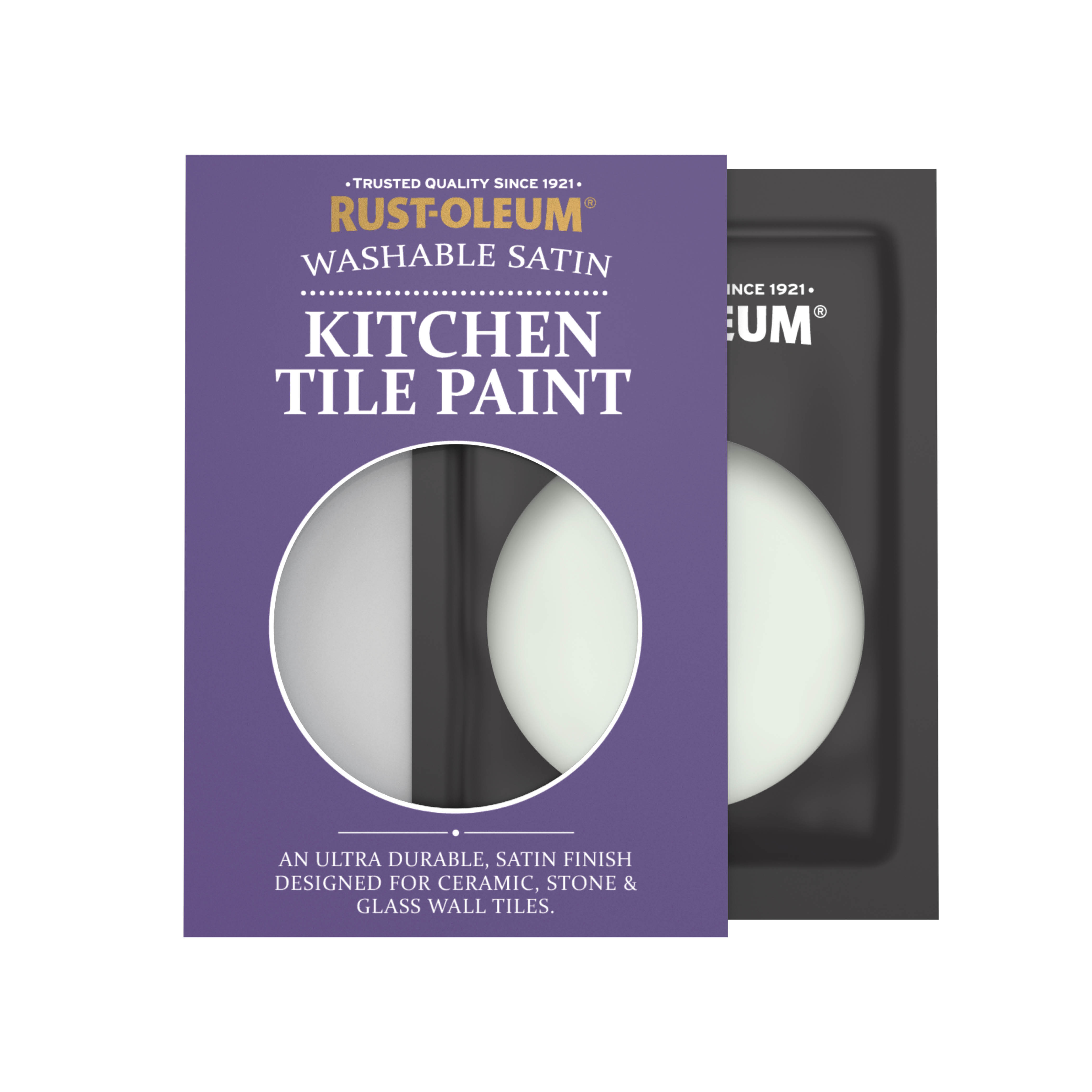 Kitchen Tile Paint, Satin Finish - SAGE MIST 10ml