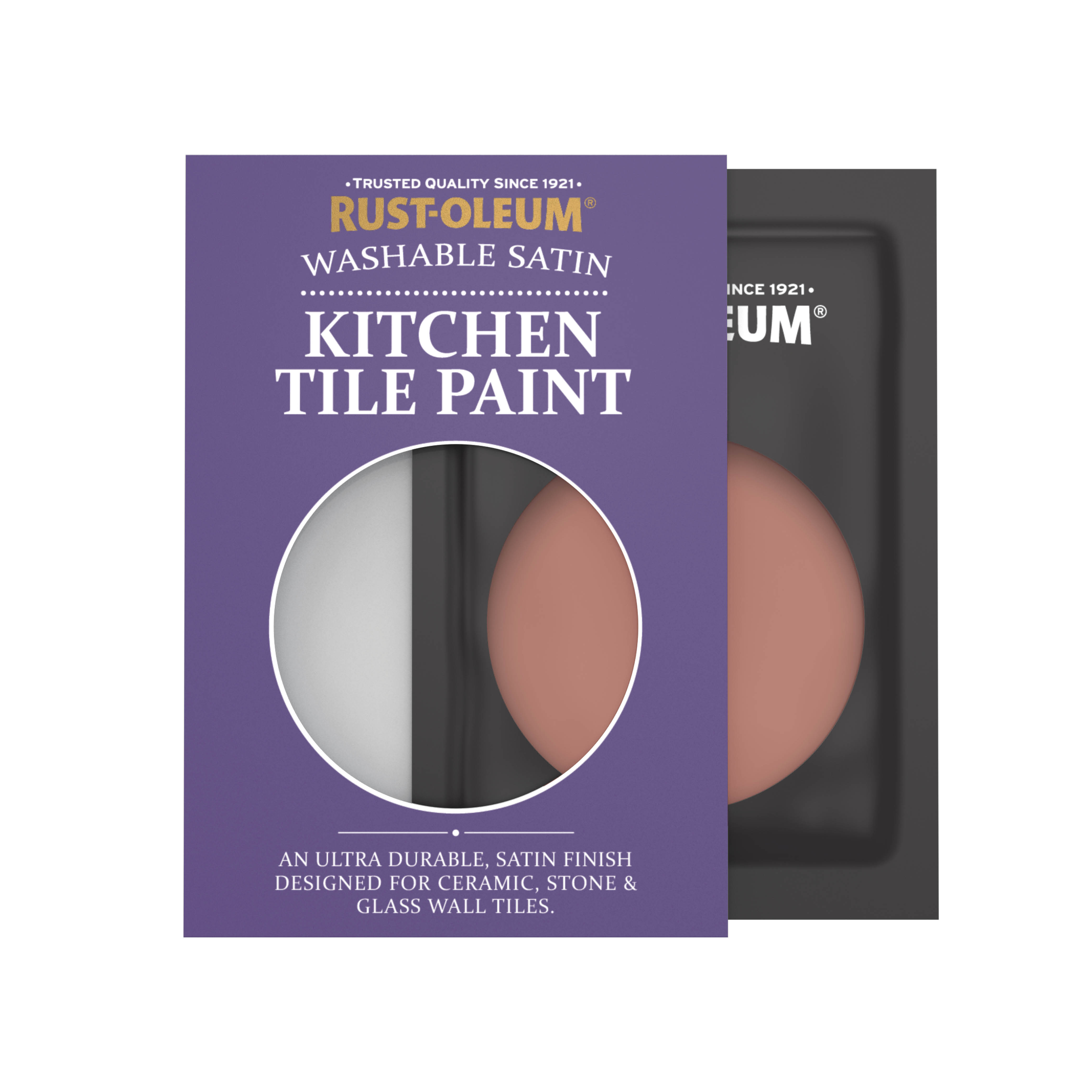 Kitchen Tile Paint, Satin Finish - SALMON 10ml