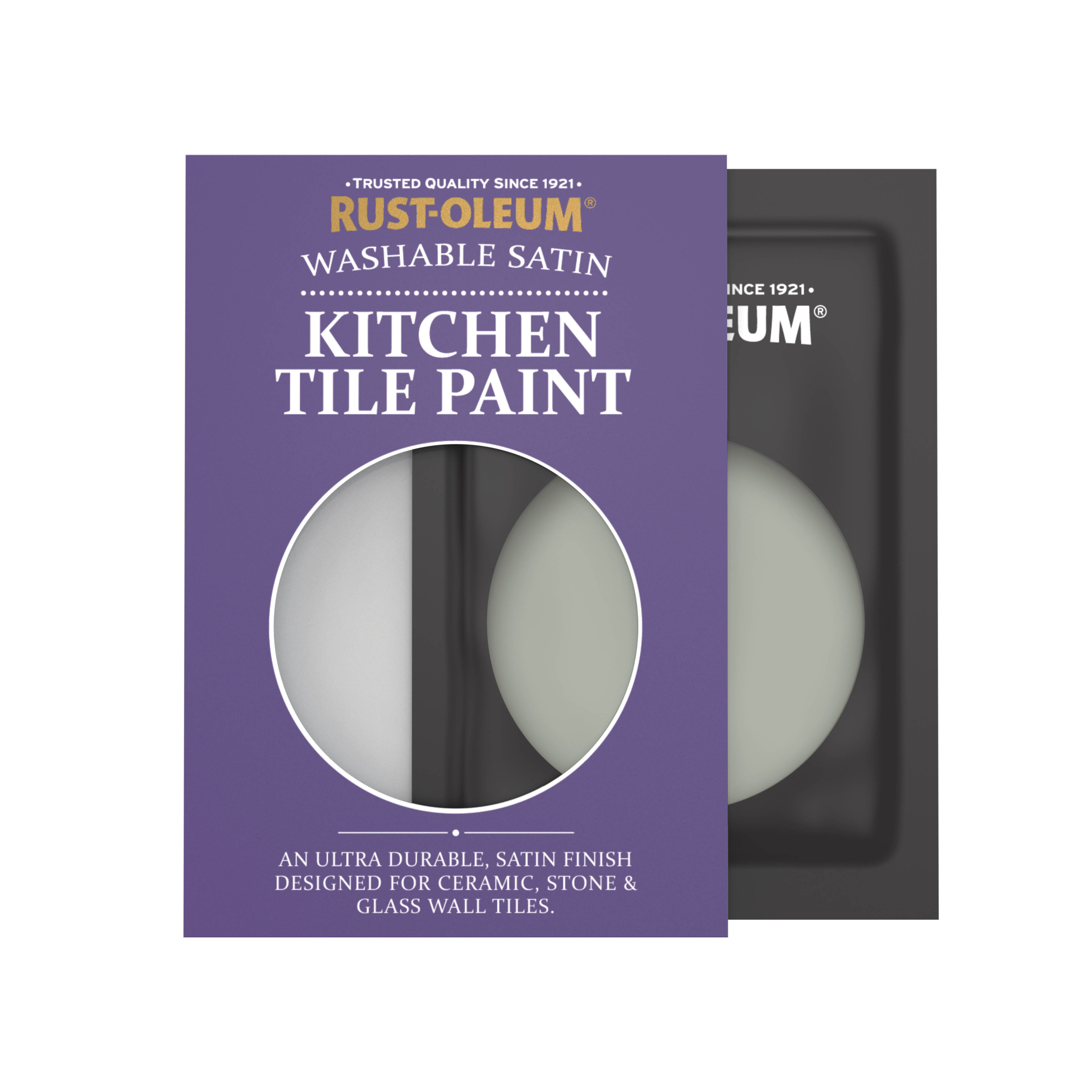Kitchen Tile Paint, Satin Finish - TEA LEAF 10ml