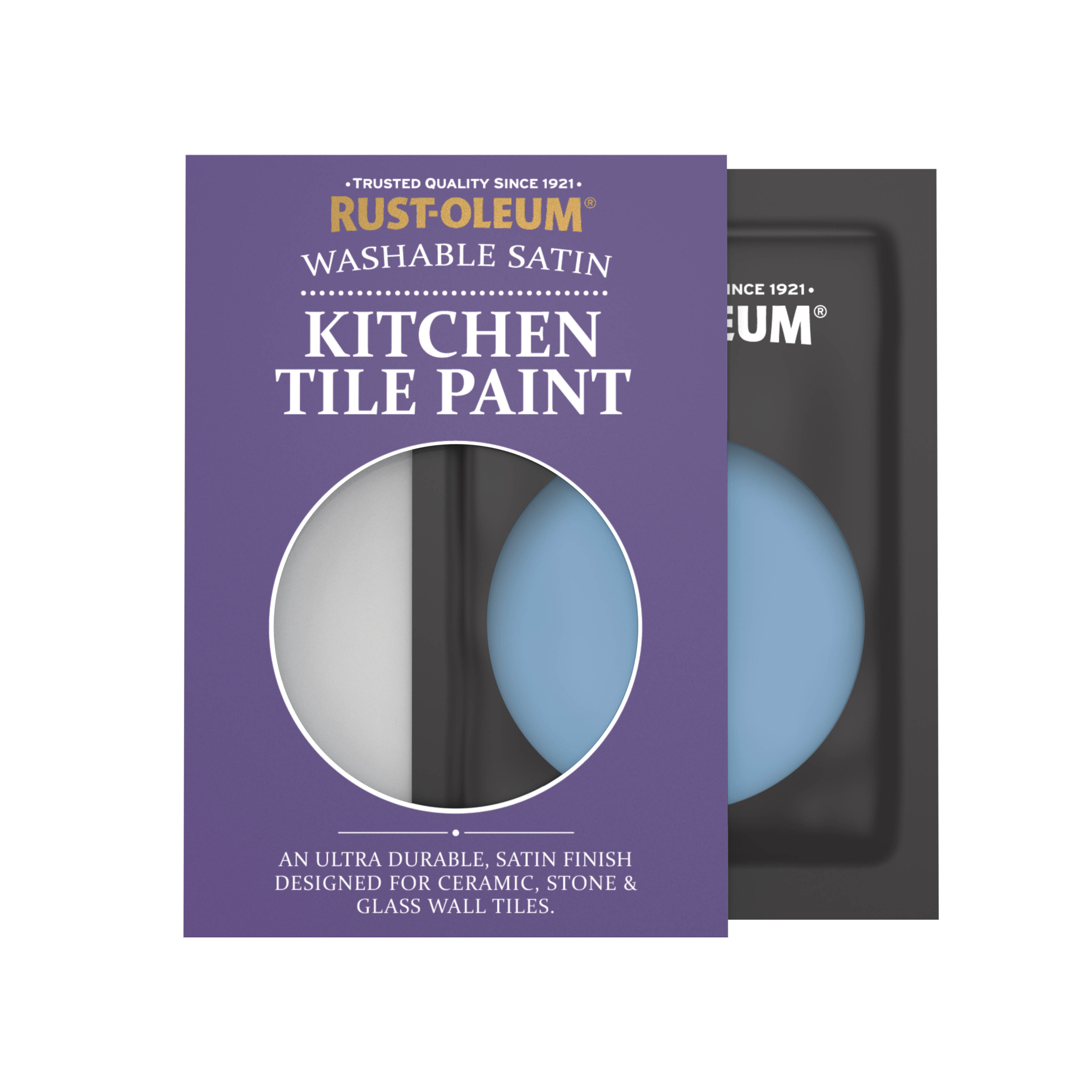 Kitchen Tile Paint, Satin Finish - CORNFLOWER BLUE 10ml