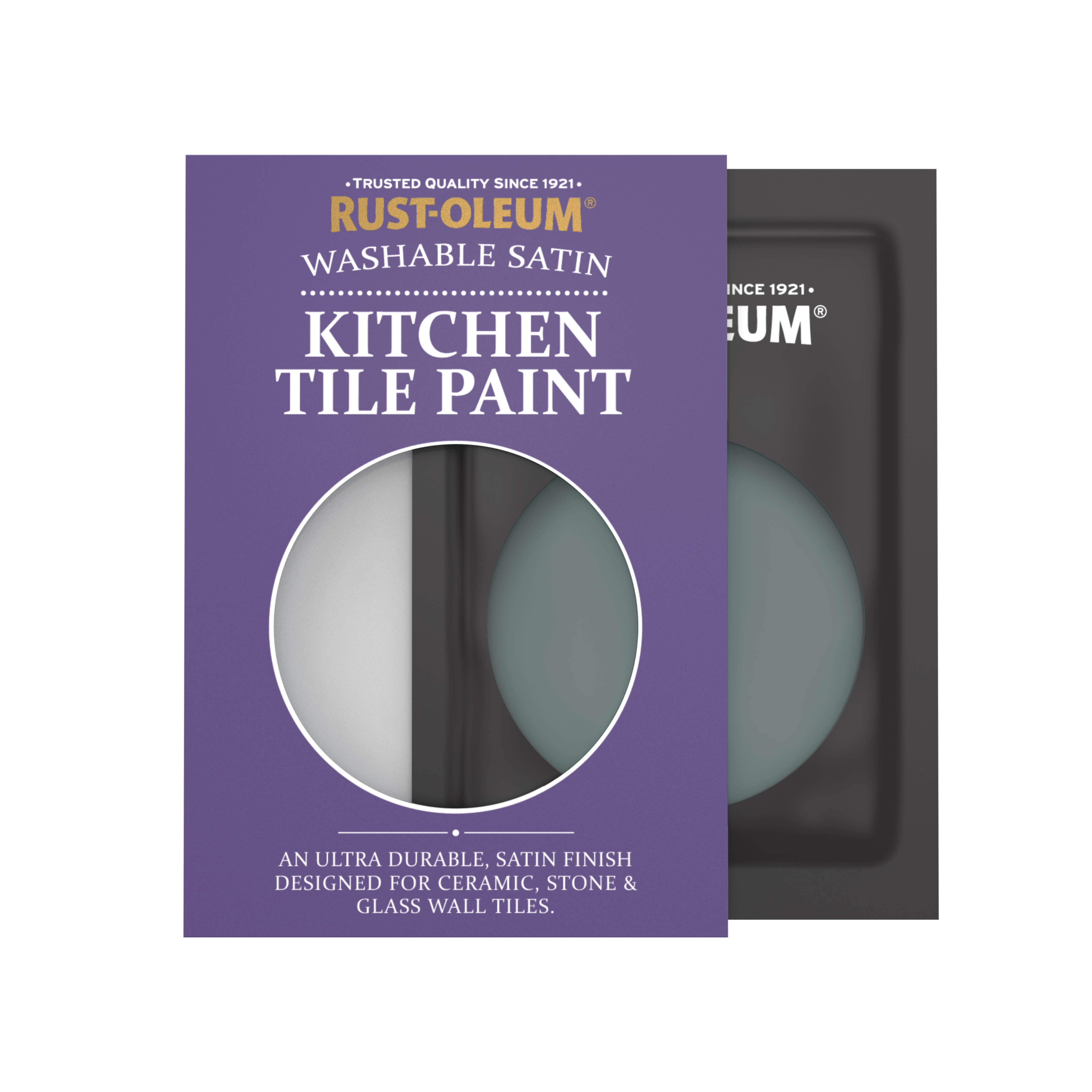 Kitchen Tile Paint, Satin Finish - DEEP SEA 10ml