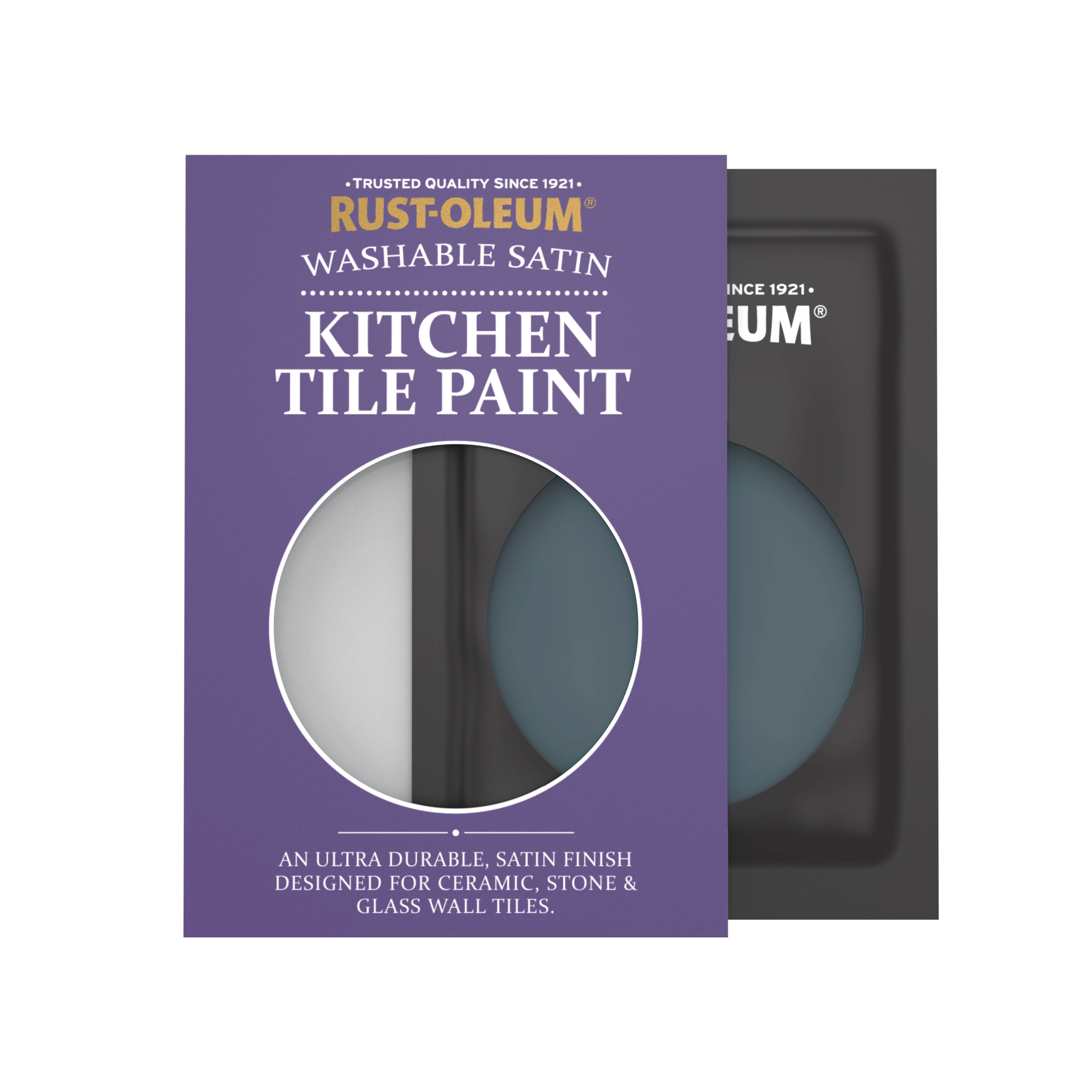 Kitchen Tile Paint, Satin Finish - EVENING BLUE 10ml