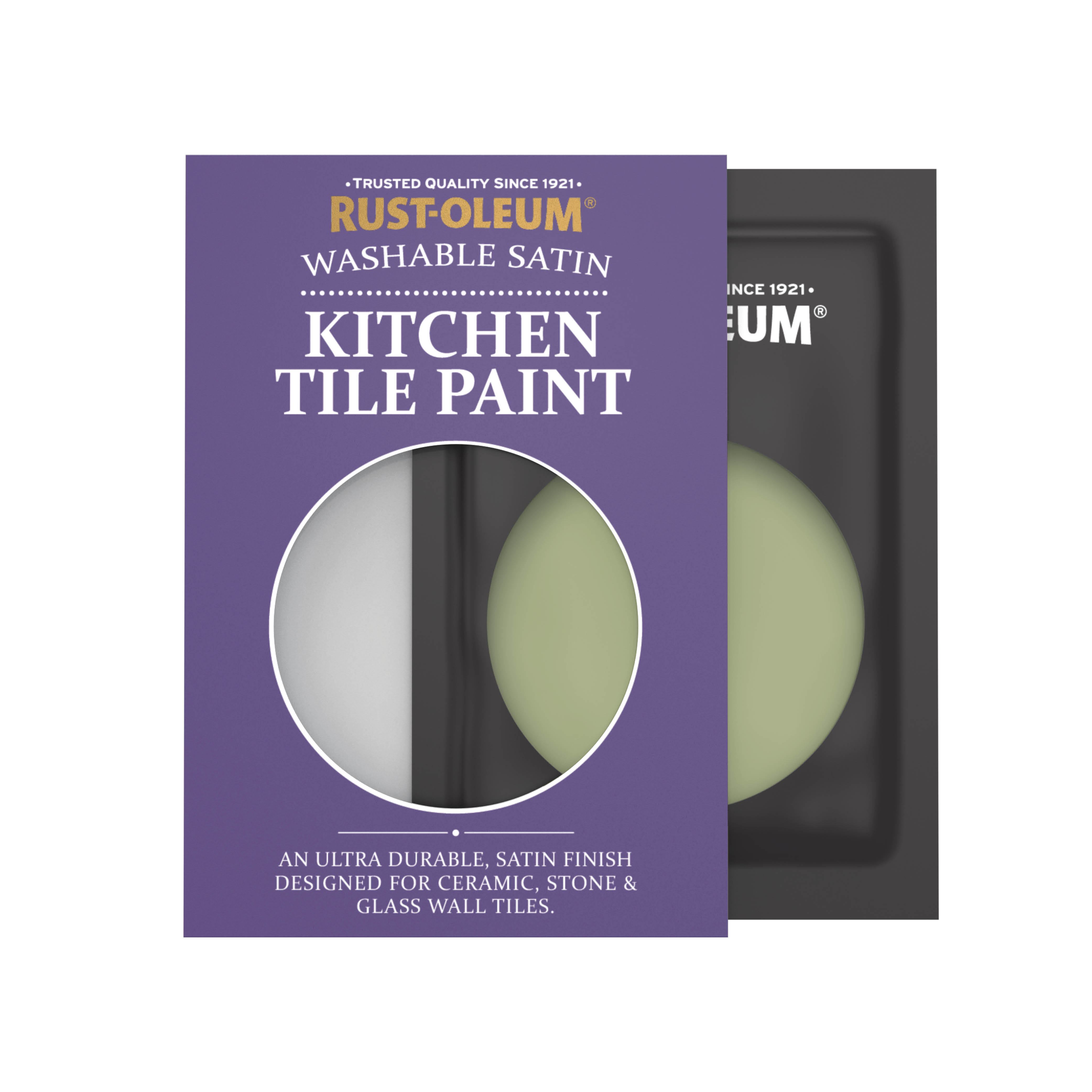 Kitchen Tile Paint, Satin Finish - FAMILIAR GROUND 10ml