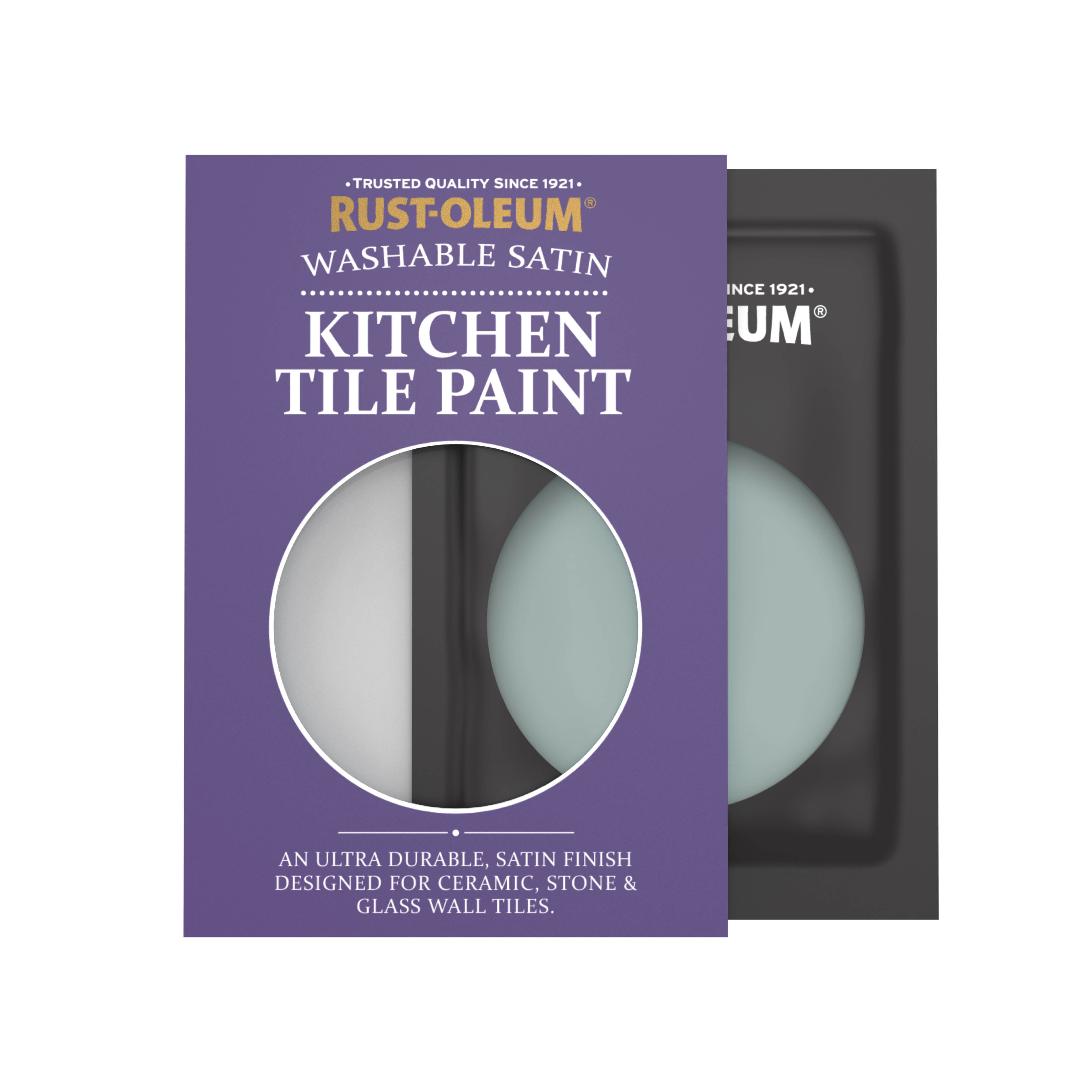Kitchen Tile Paint, Satin Finish - GRESHAM BLUE 10ml