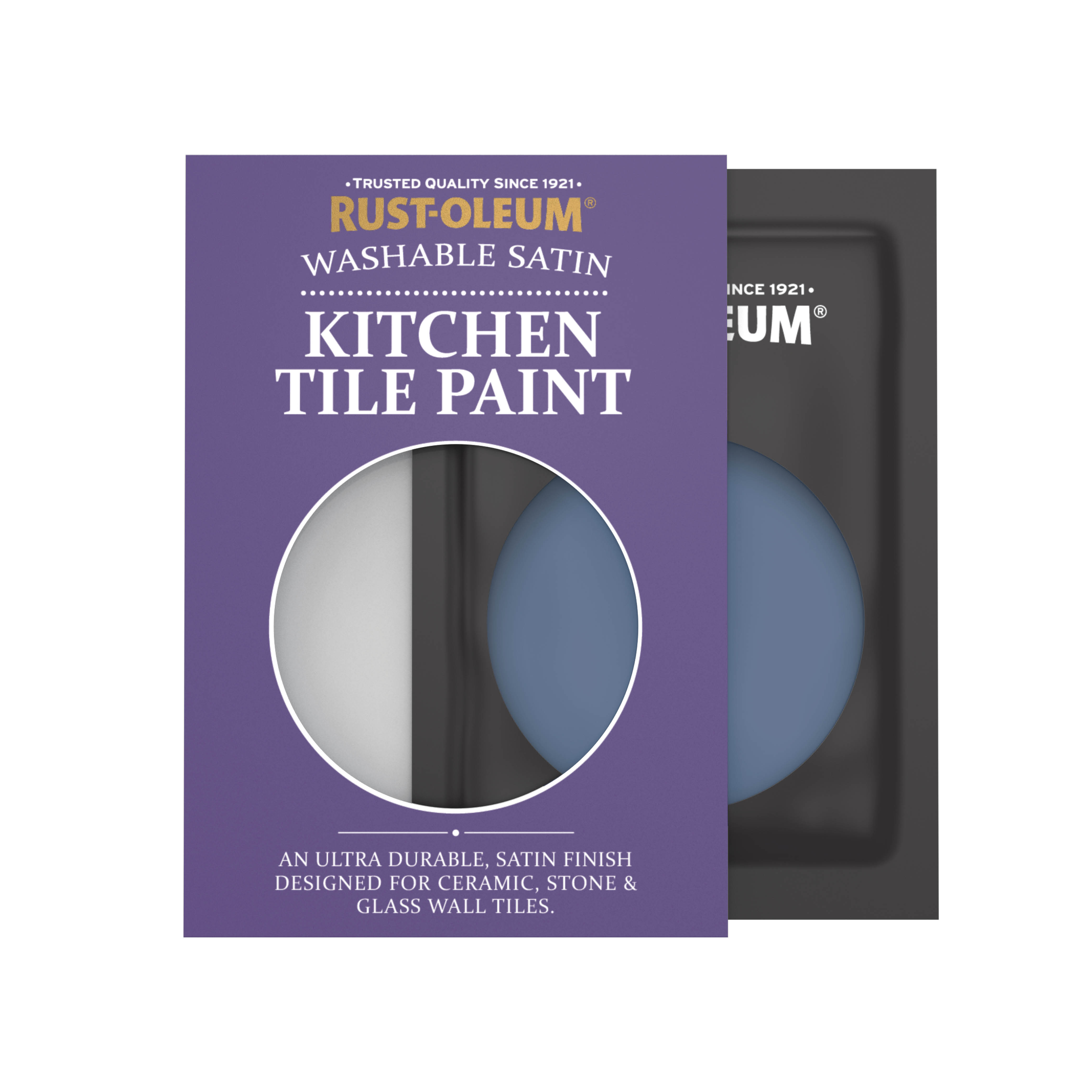 Kitchen Tile Paint, Satin Finish - INK BLUE 10ml