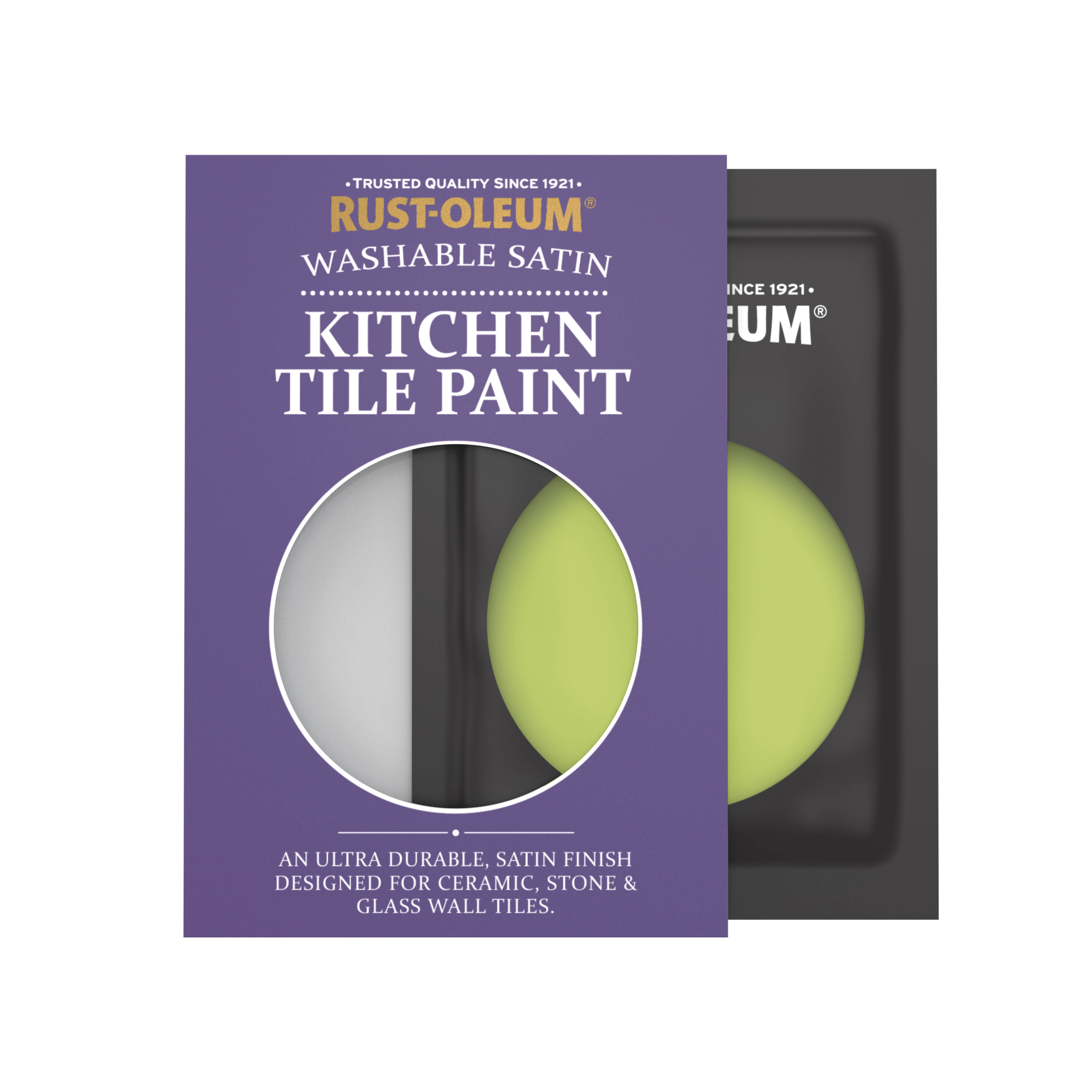 Kitchen Tile Paint, Satin Finish - KEY LIME 10ml