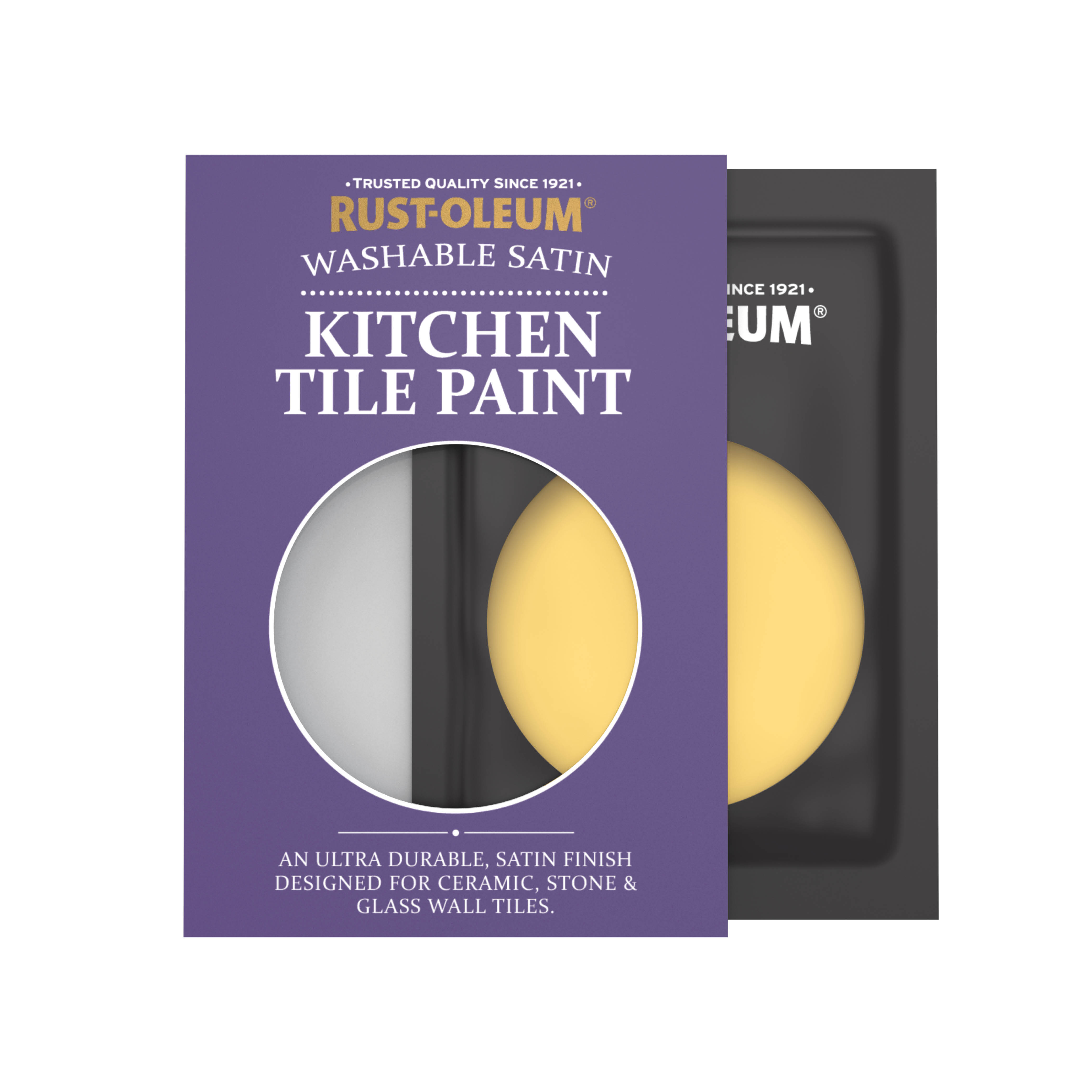 Kitchen Tile Paint, Satin Finish - LEMON JELLY 10ml