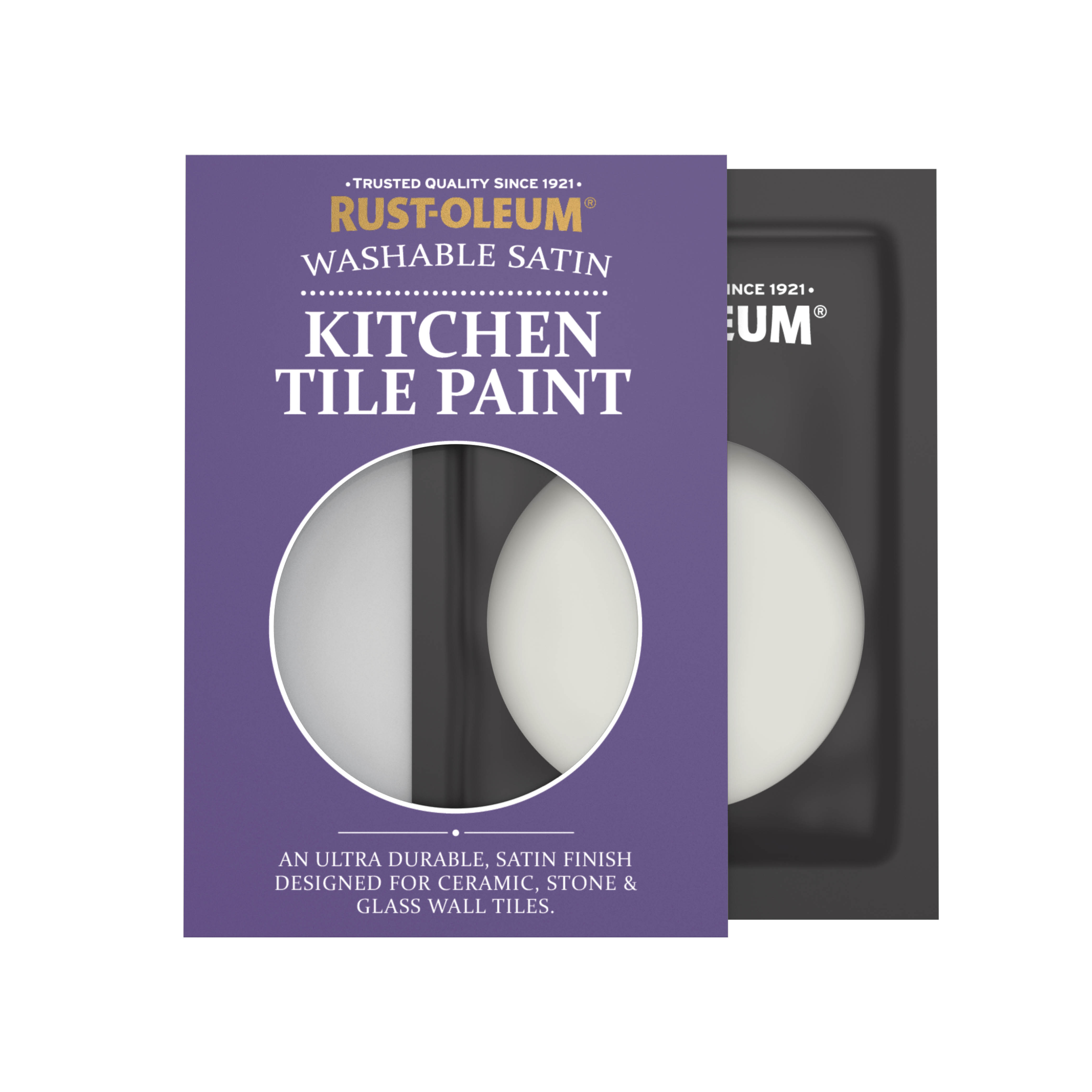 Kitchen Tile Paint, Satin Finish - MOCHA 10ml