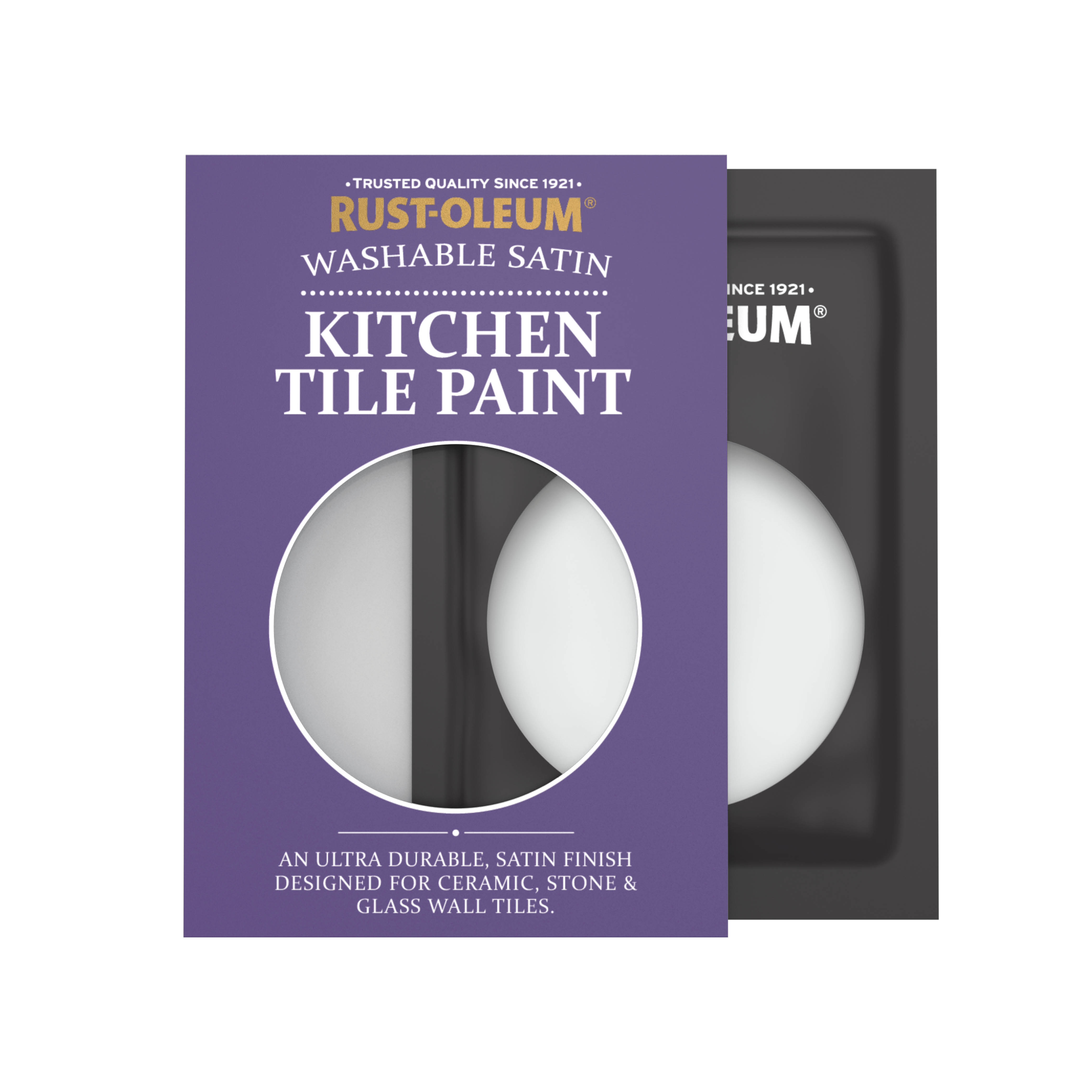Kitchen Tile Paint, Satin Finish - MONACO MIST 10ml