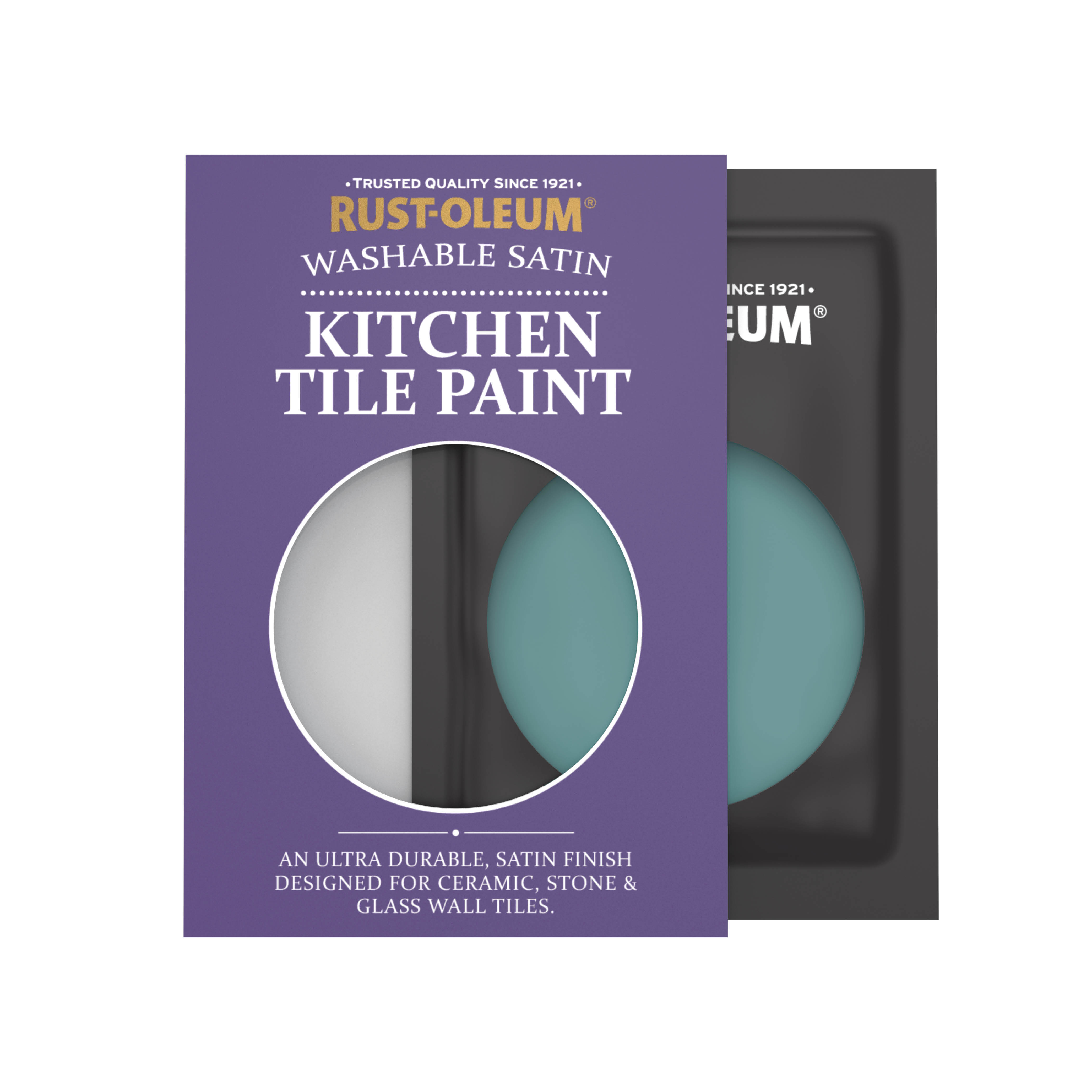 Kitchen Tile Paint, Satin Finish - PEACOCK SUIT 10ml