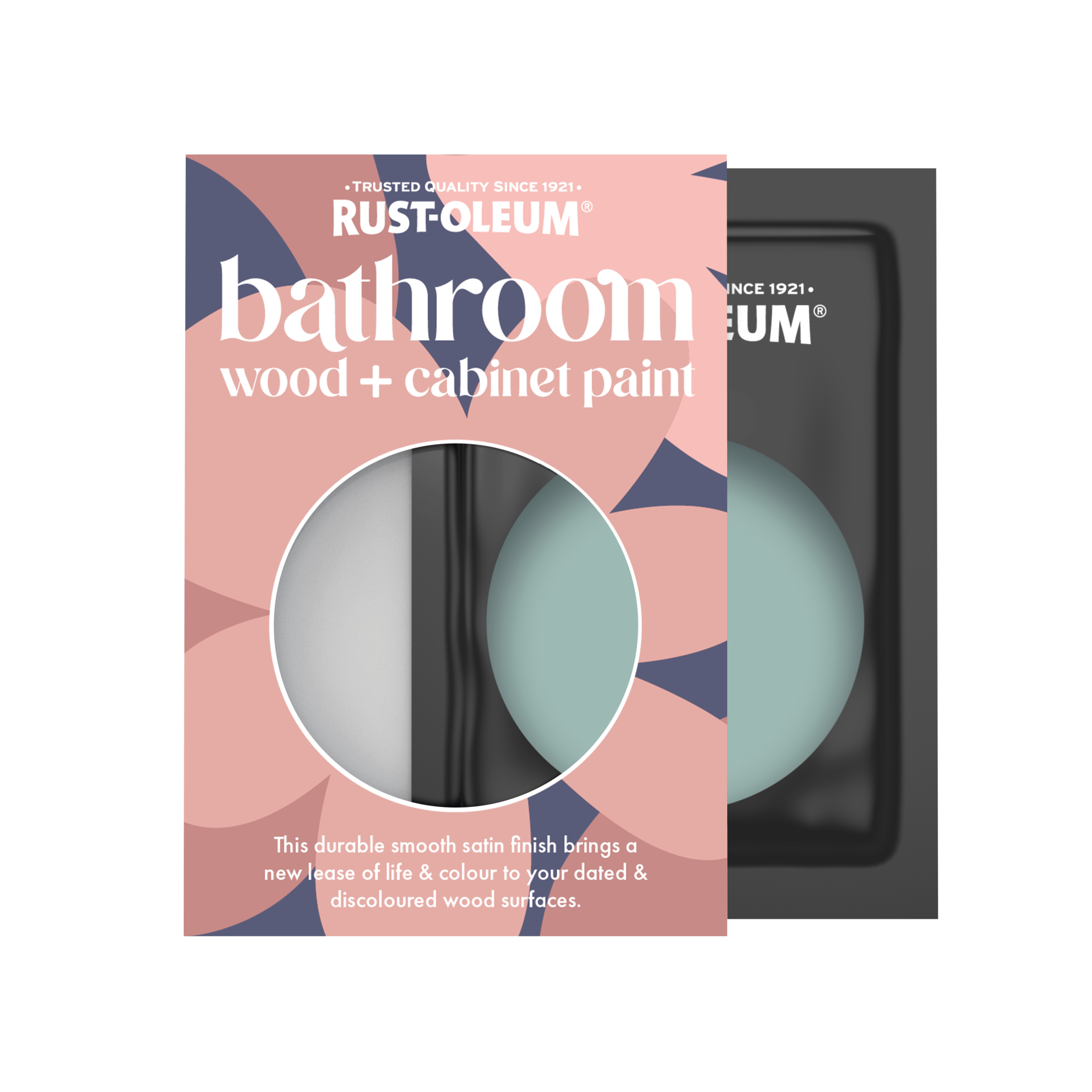 Bathroom Wood & Cabinet Paint, Satin Finish - COASTAL BLUE 10ml