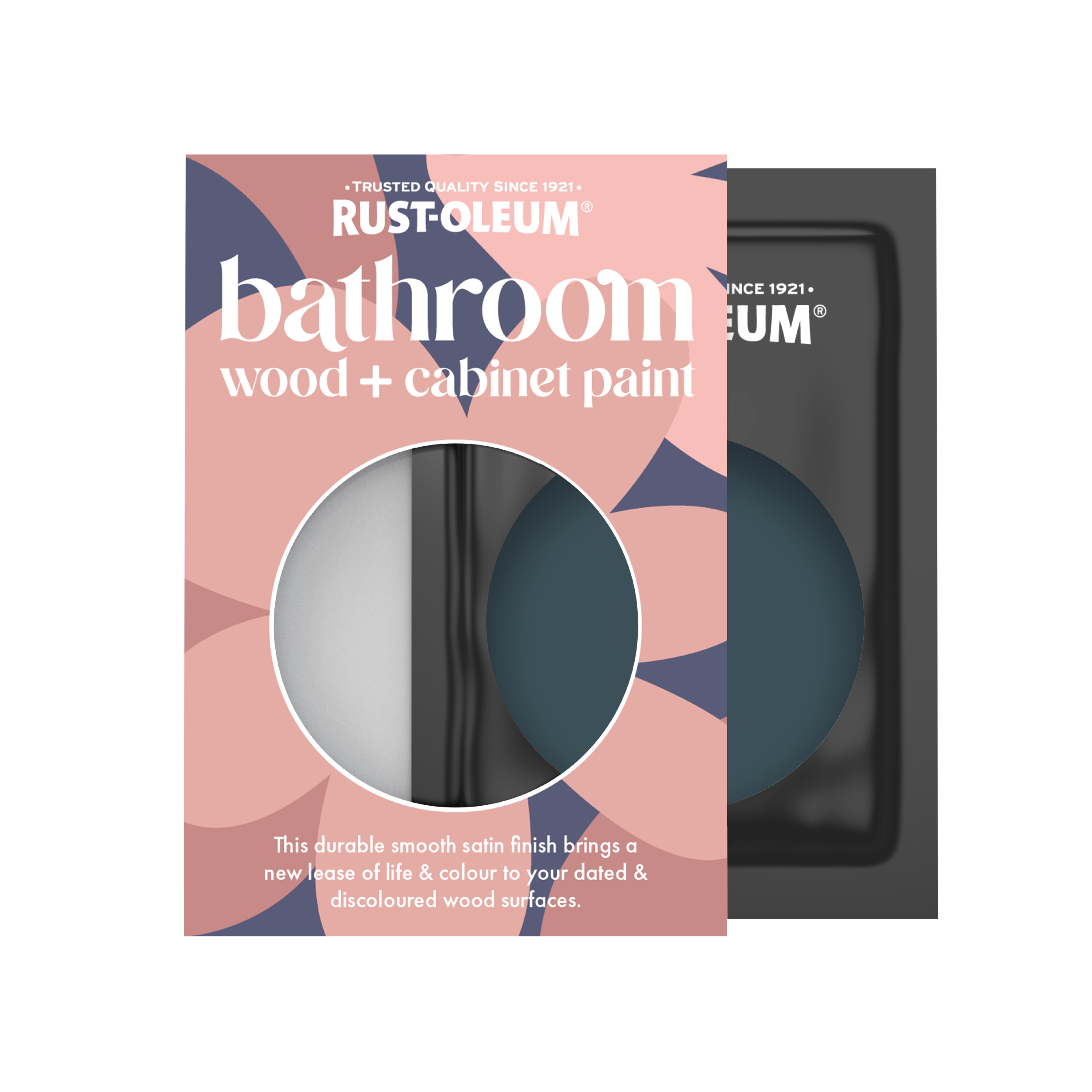Bathroom Wood & Cabinet Paint, Satin Finish - EVENING BLUE 10ml