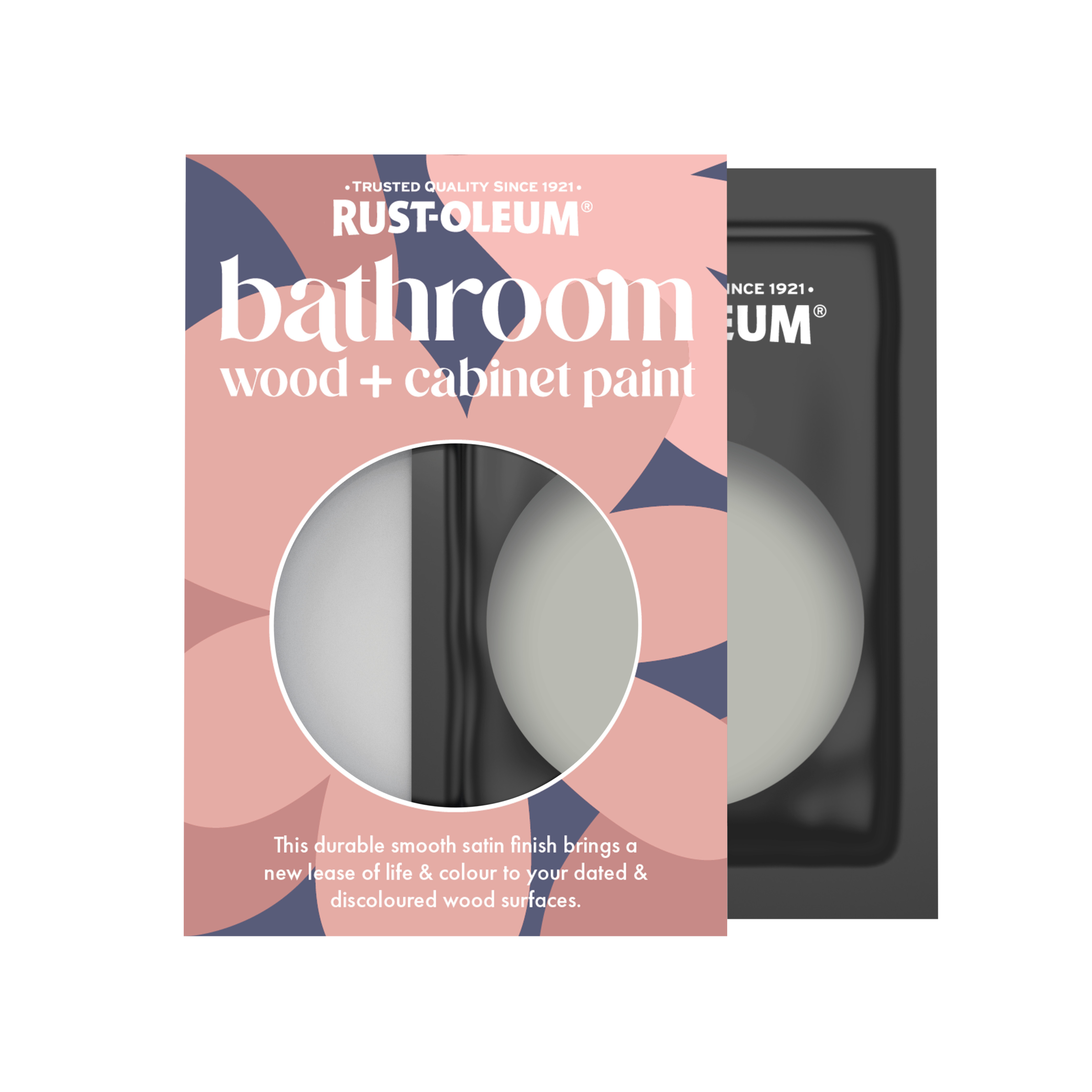 Bathroom Wood & Cabinet Paint, Satin Finish - GREY TREE 10ml
