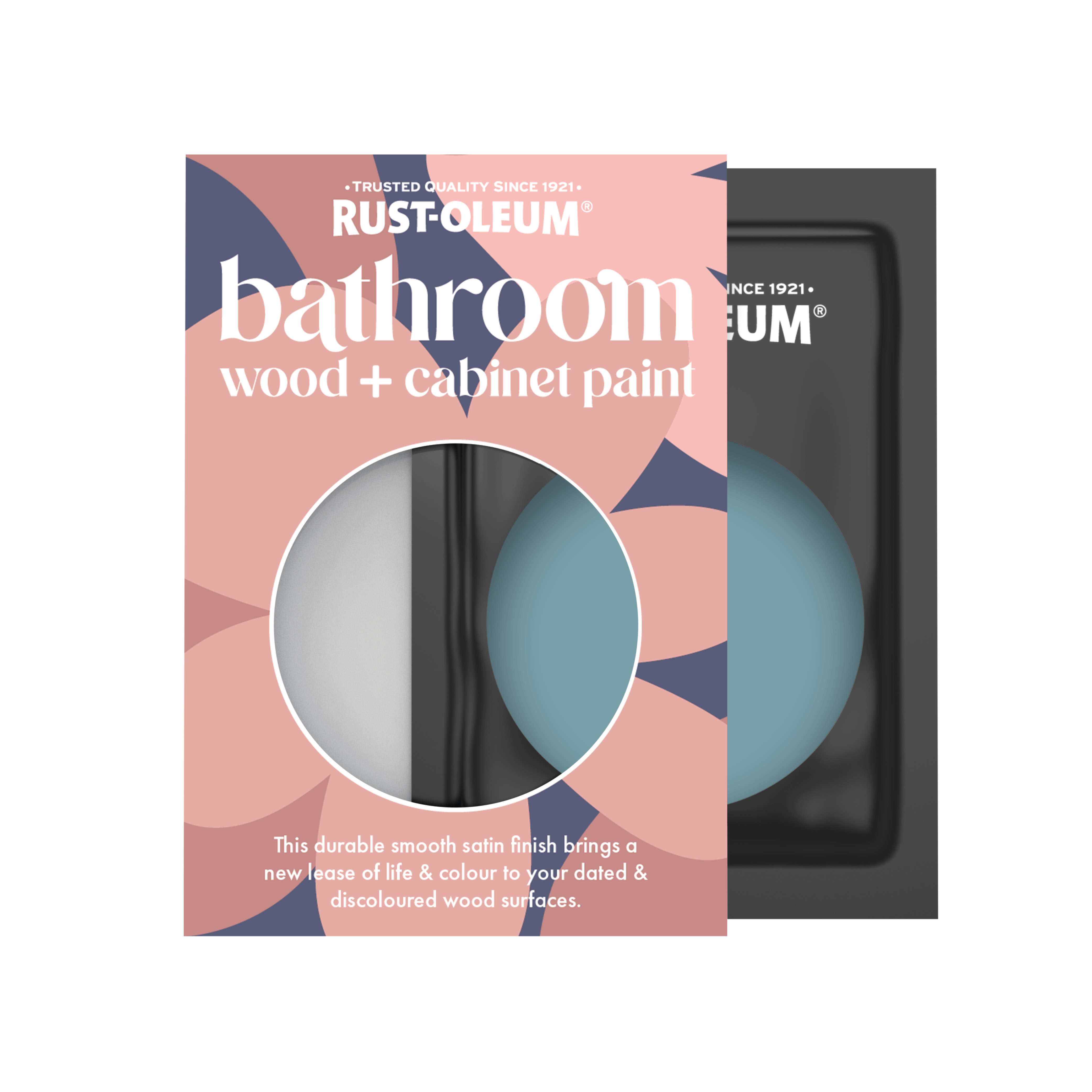 Bathroom Wood & Cabinet Paint, Satin Finish - PACIFIC STATE 10ml