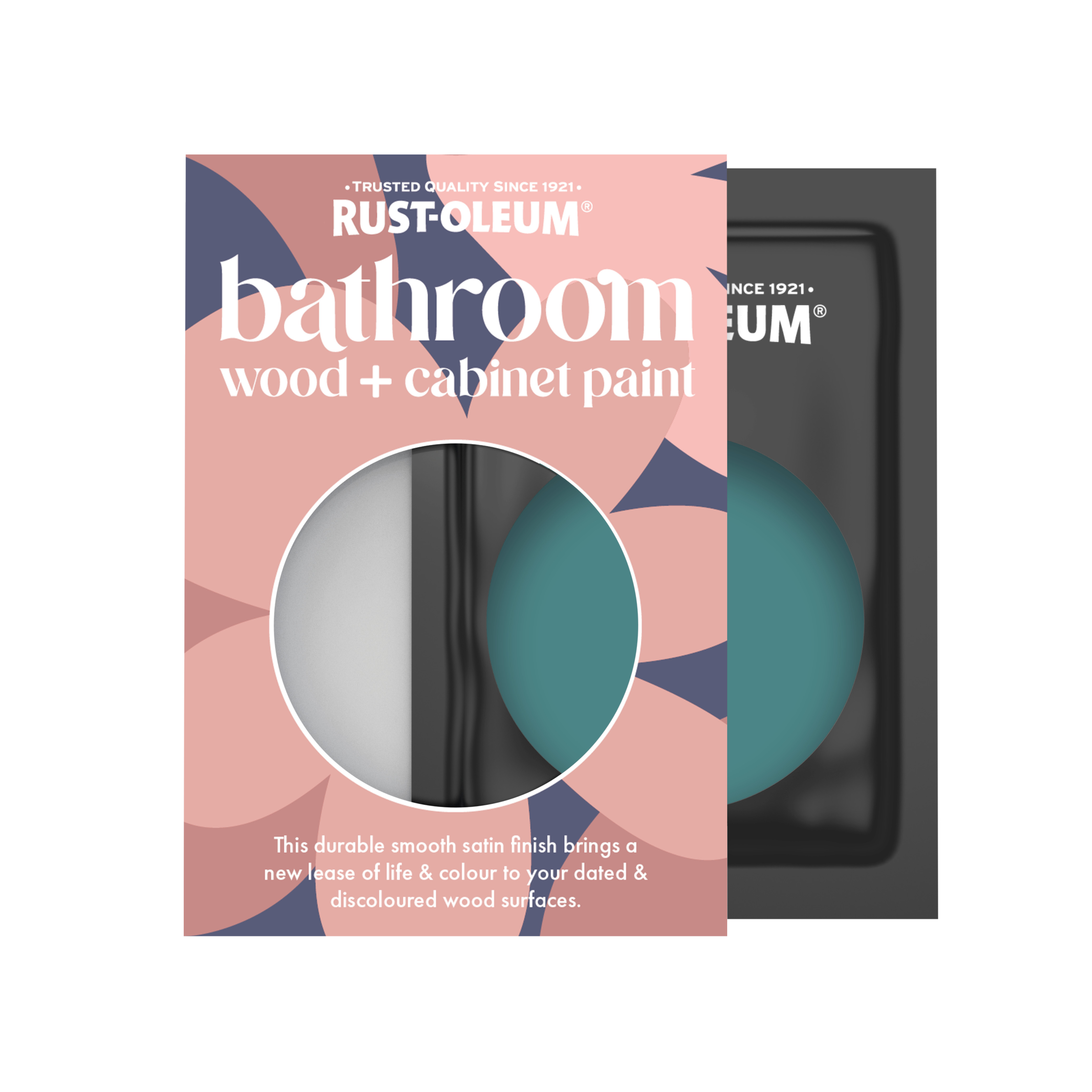 Bathroom Wood & Cabinet Paint, Satin Finish - PEACOCK SUIT 10ml