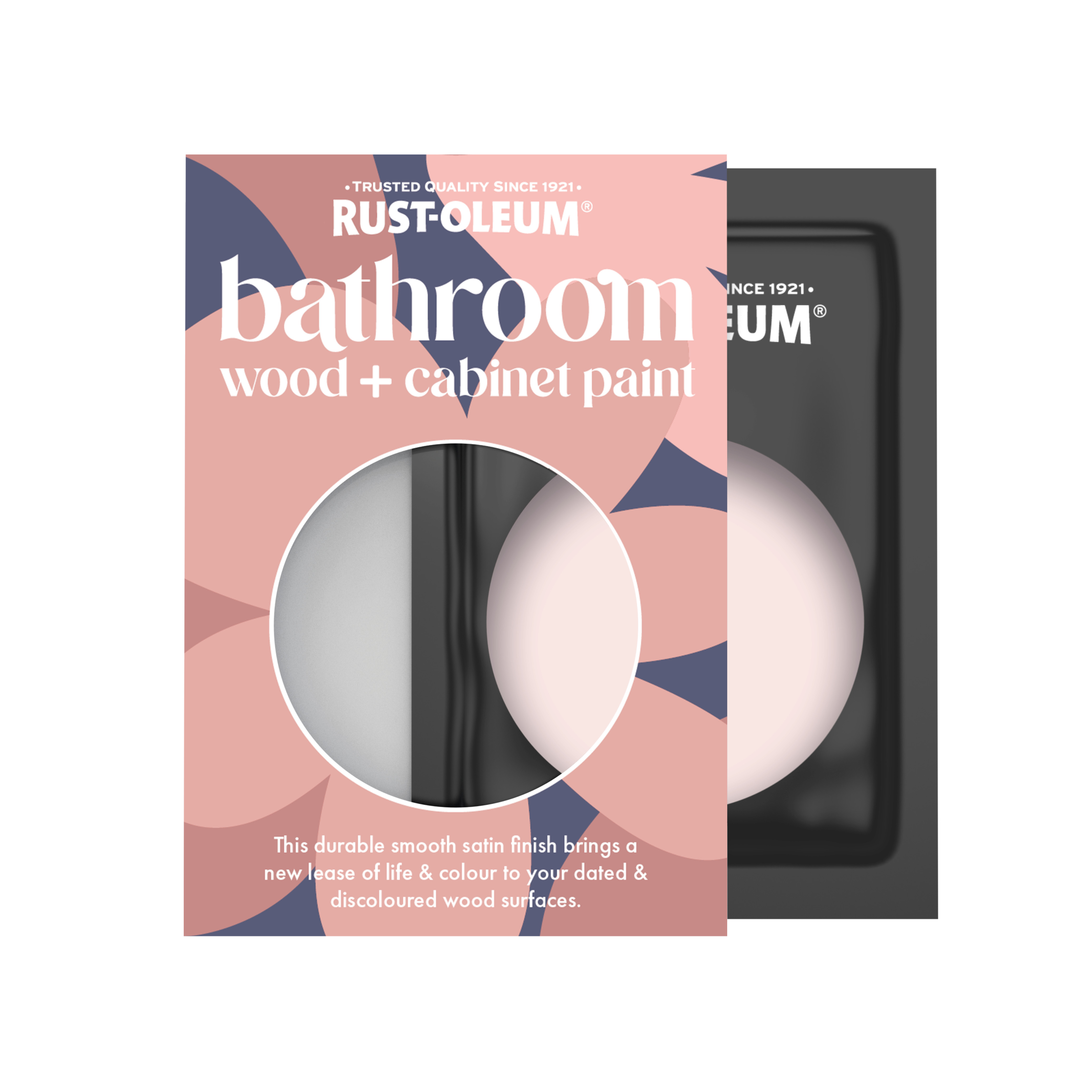 Bathroom Wood & Cabinet Paint, Satin Finish - STRAWBERRY VANILLA 10ml