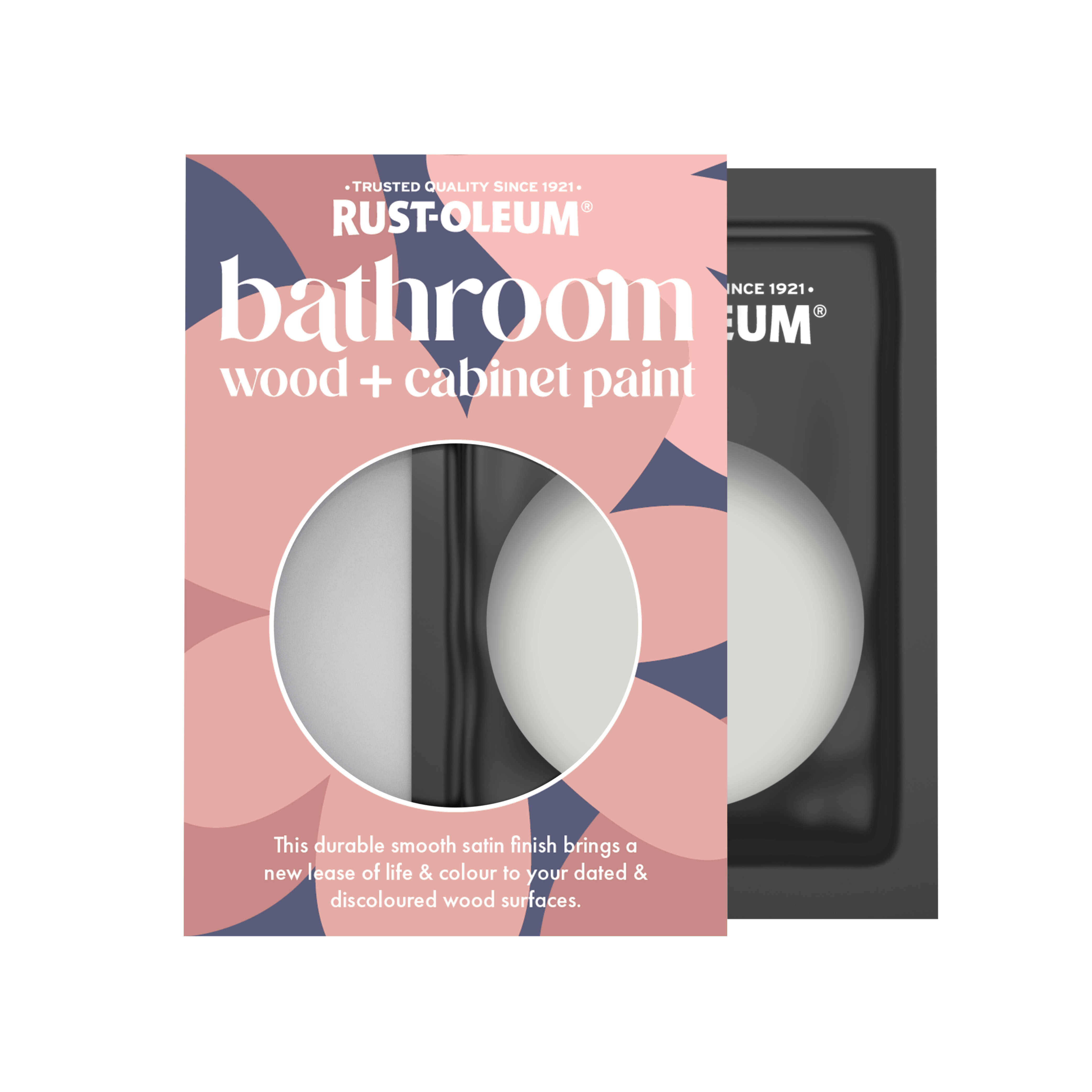 Bathroom Wood & Cabinet Paint, Satin Finish - WINTER GREY 10ml