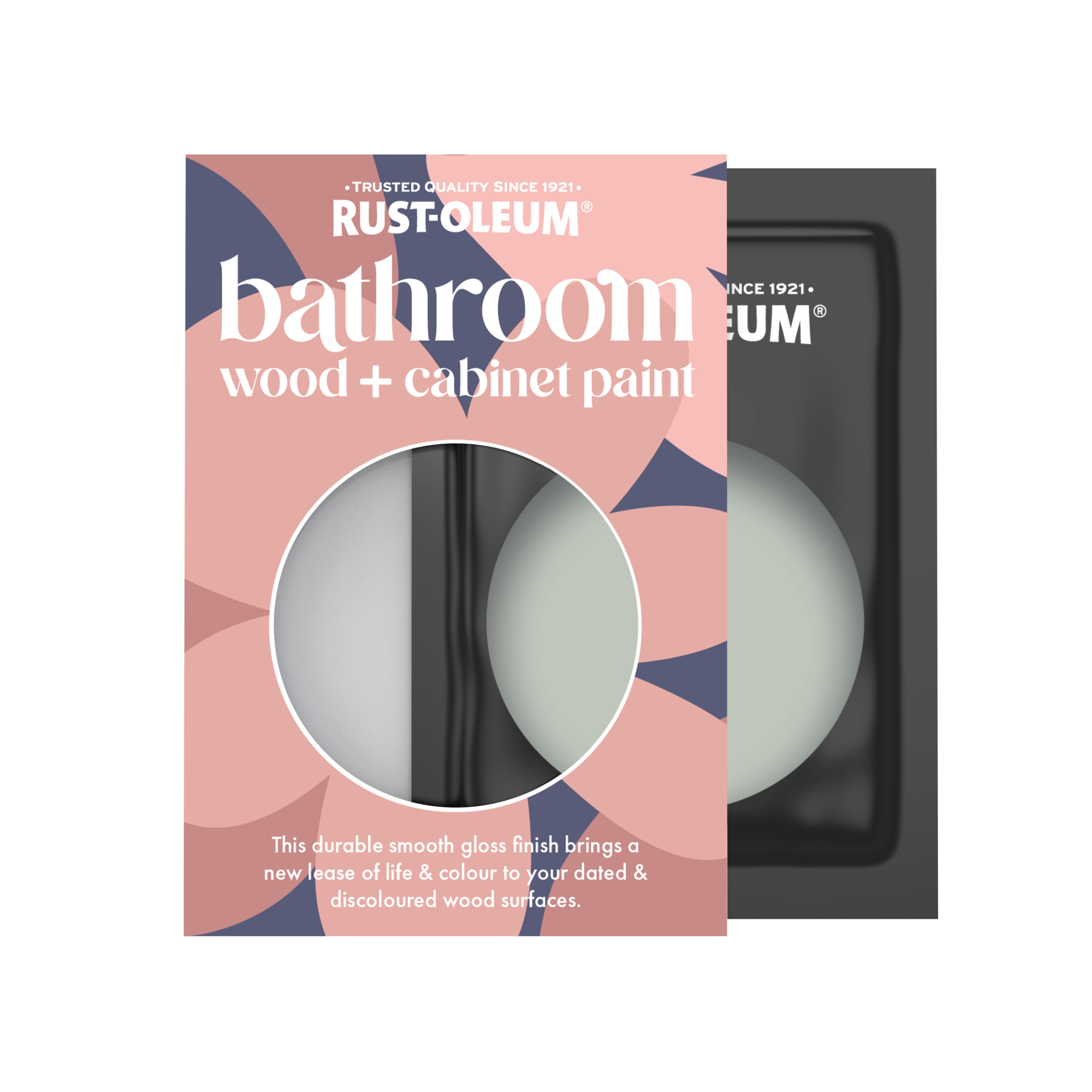 Bathroom Wood & Cabinet Paint, Gloss Finish - CHALK GREEN 10ml