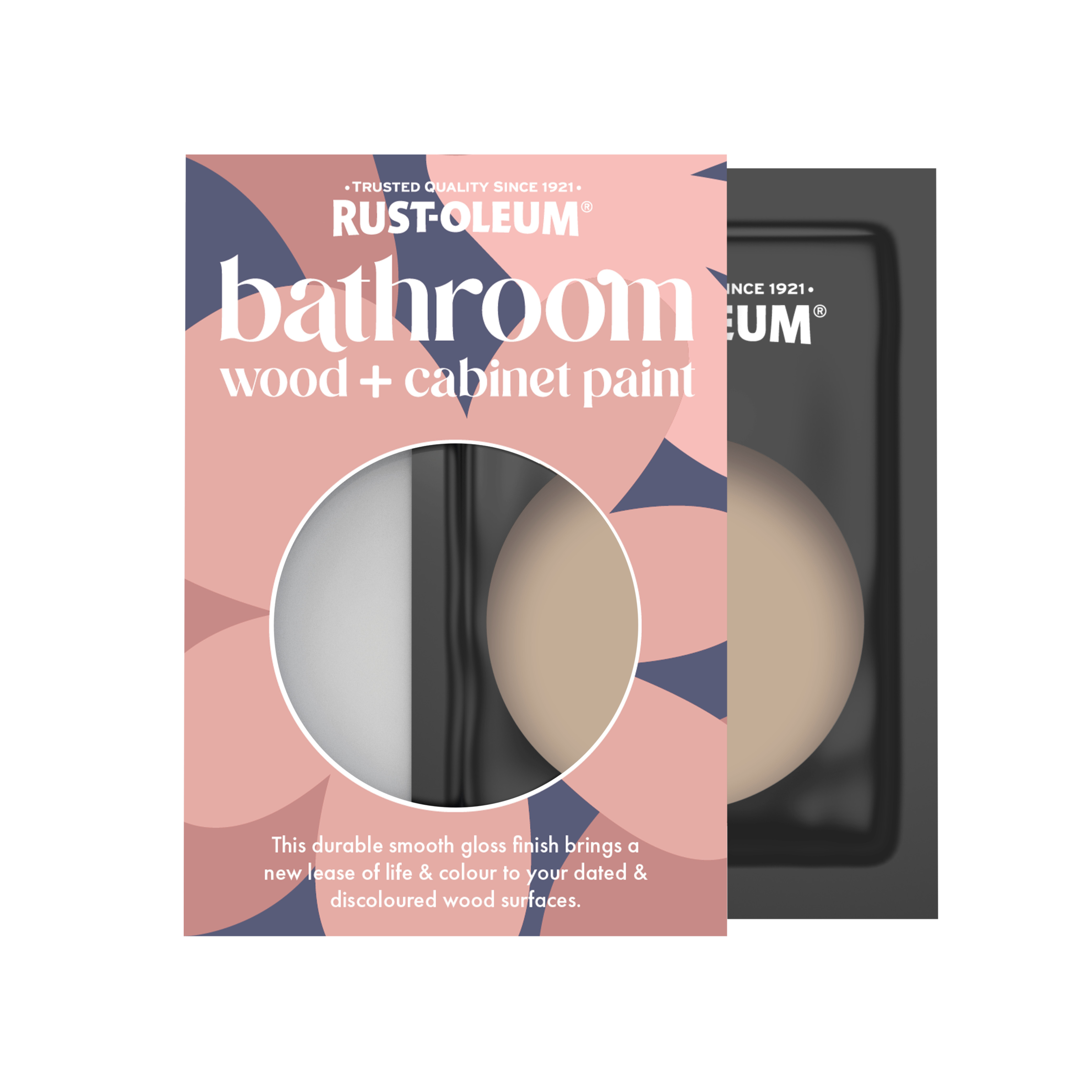 Bathroom Wood & Cabinet Paint, Gloss Finish - SALTED CARAMEL 10ml