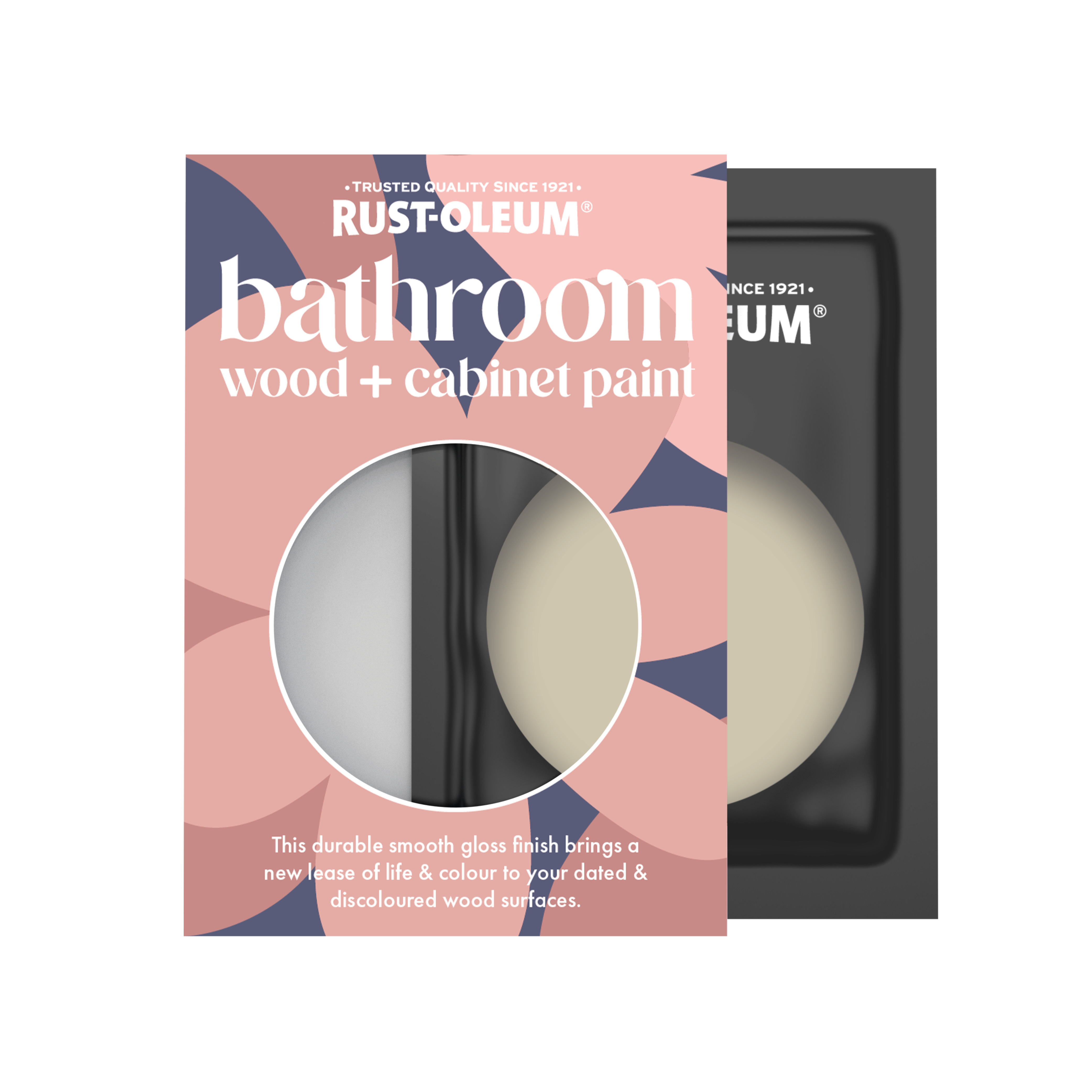Bathroom Wood & Cabinet Paint, Gloss Finish - SILVER SAGE 10ml