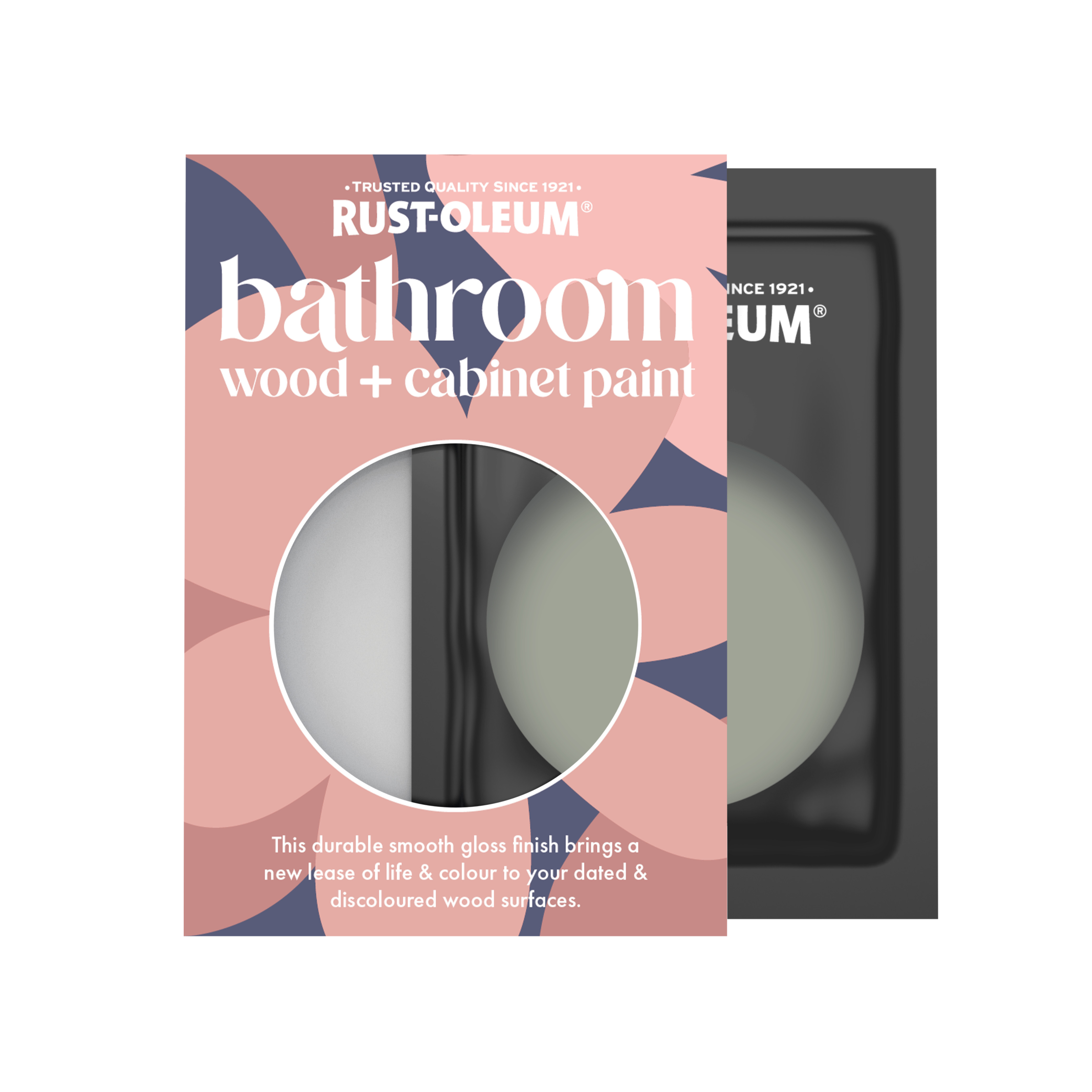 Bathroom Wood & Cabinet Paint, Gloss Finish - TEA LEAF 10ml