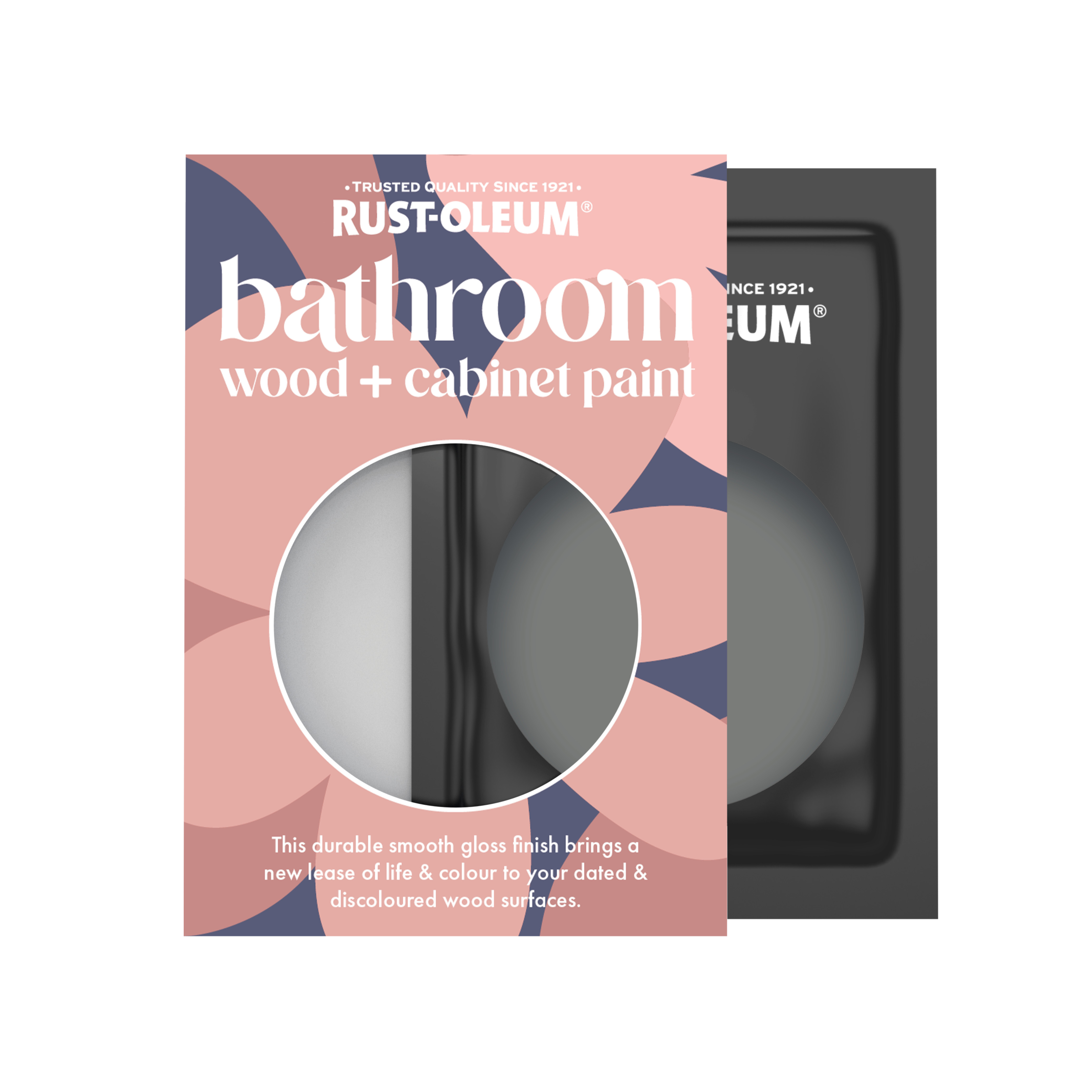 Bathroom Wood & Cabinet Paint, Gloss Finish - TORCH GREY 10ml