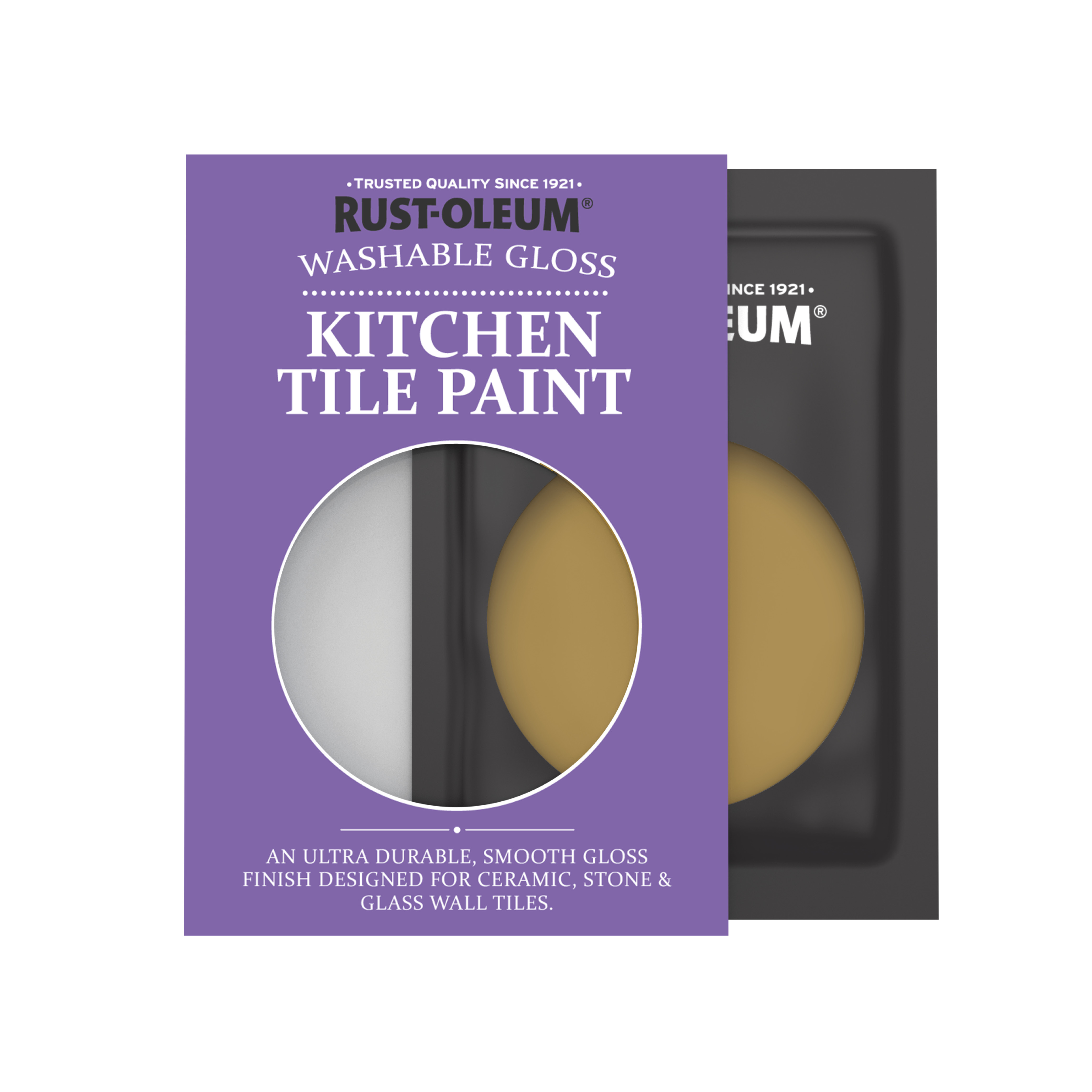 Kitchen Tile Paint, Gloss Finish - Wet Harvest 10ml