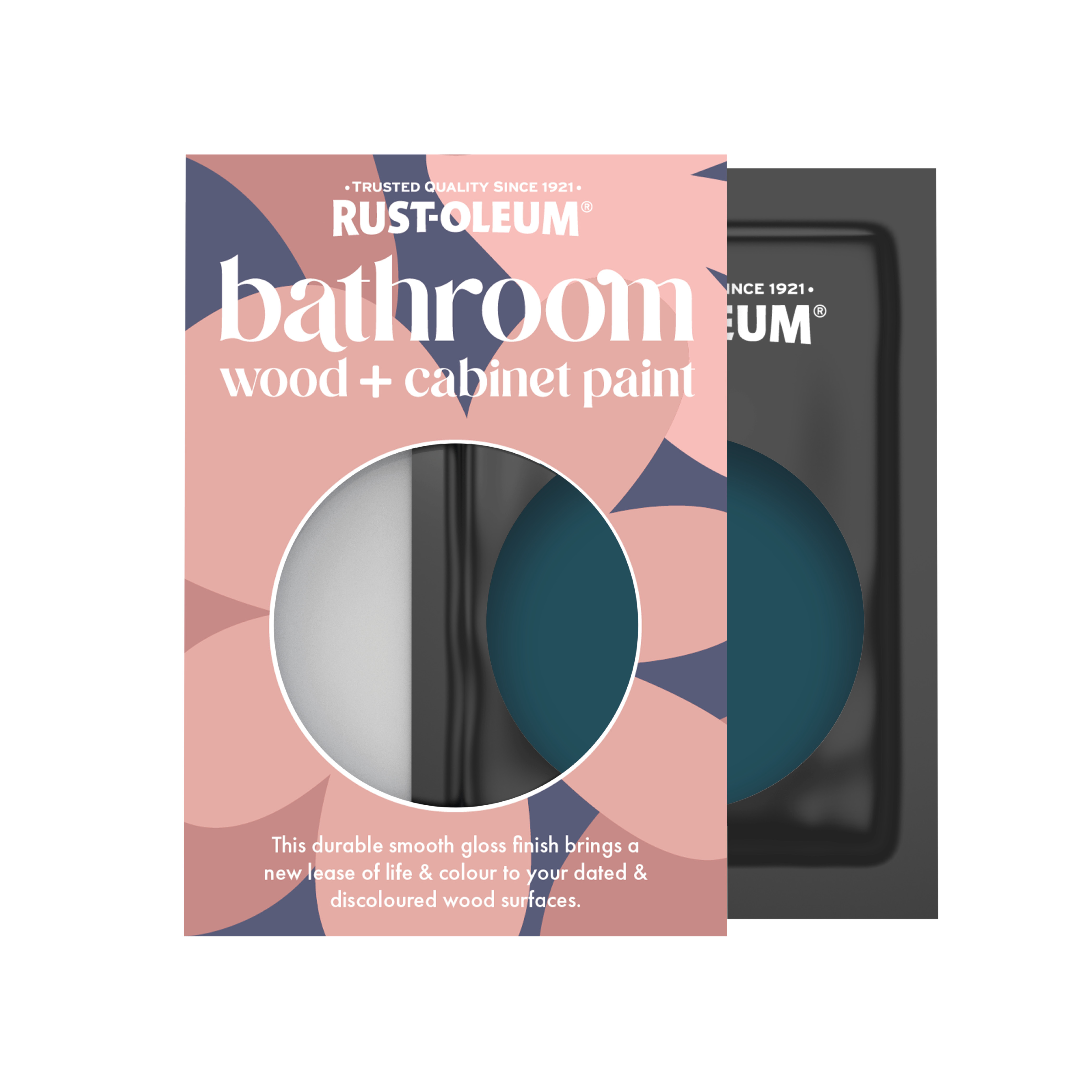 Bathroom Wood & Cabinet Paint, Gloss Finish - Commodore Blue 10ml
