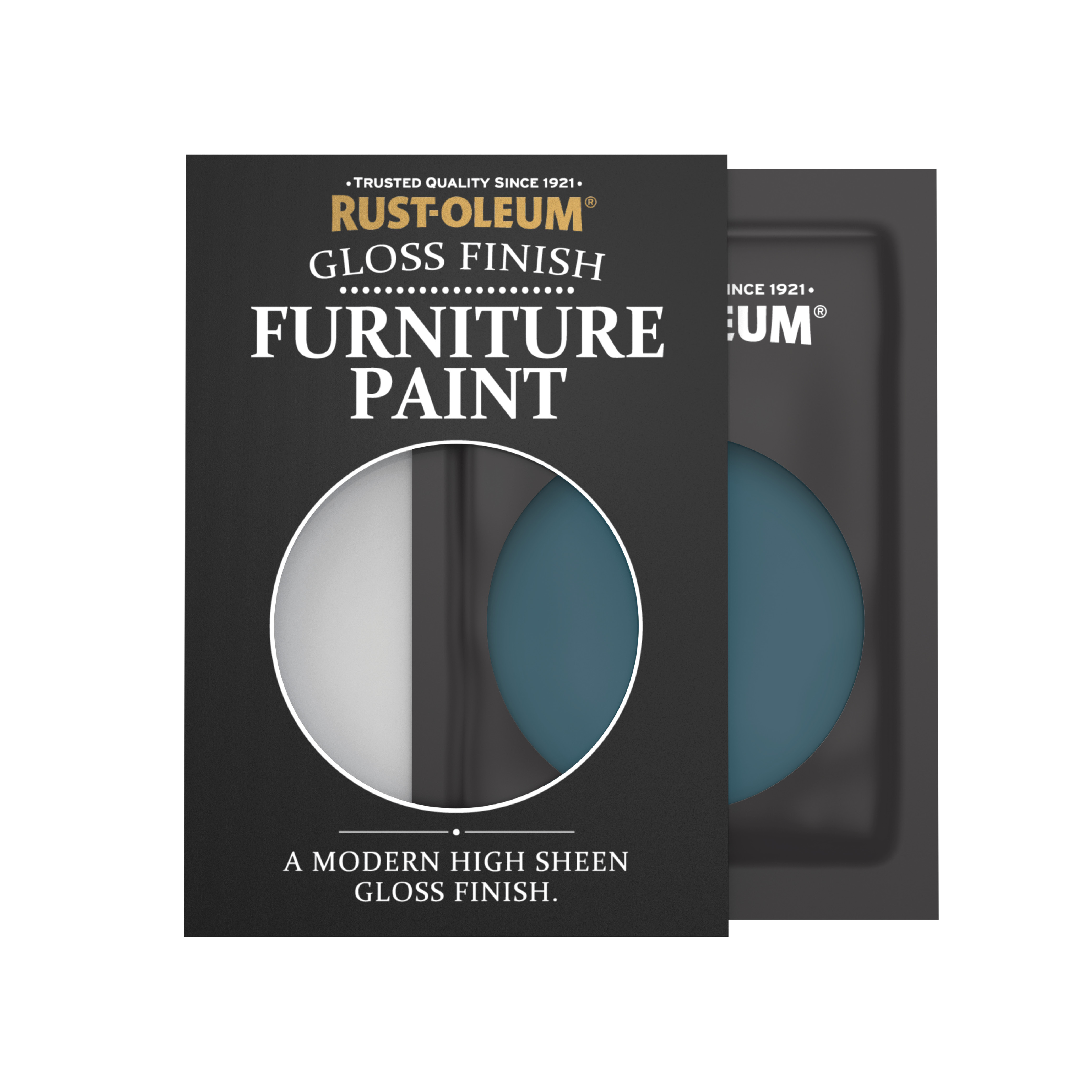 Gloss Furniture Paint - Commodore Blue 10ml