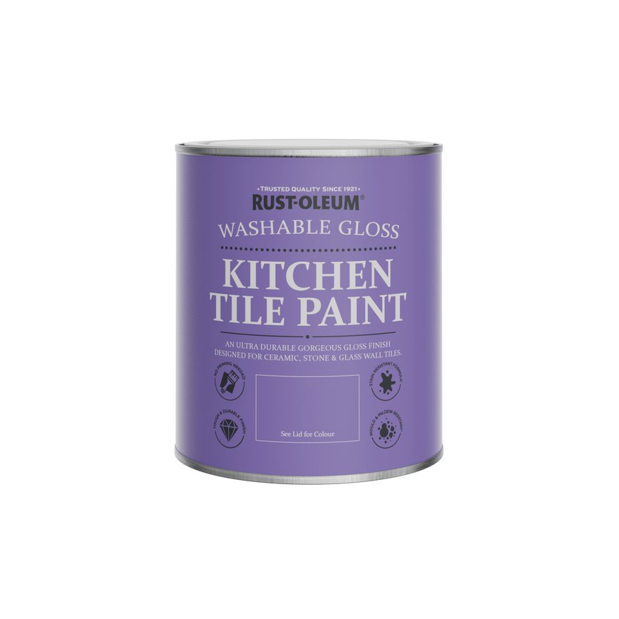 Kitchen Tile Paint, Gloss Finish - Fired Clay 750ml