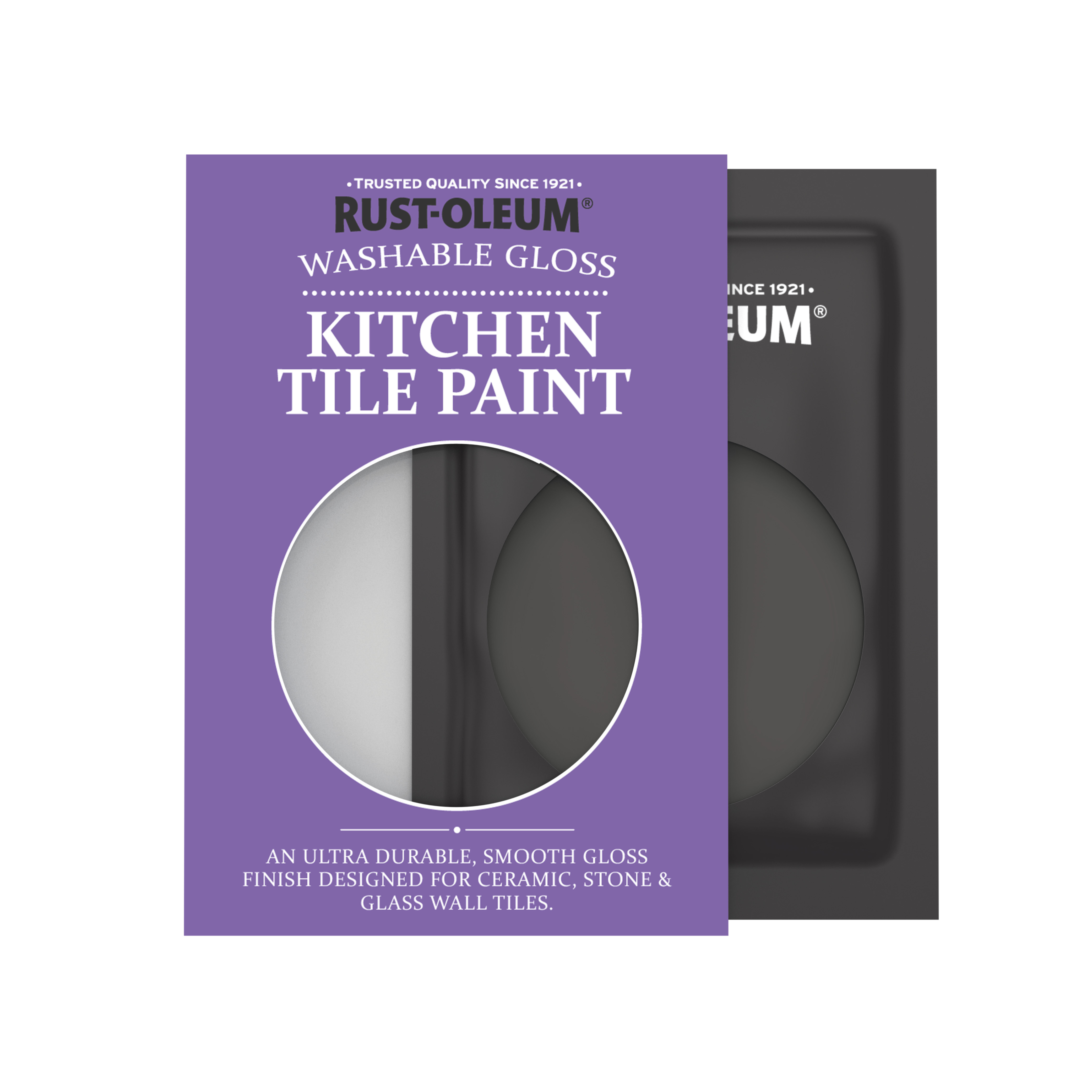 Kitchen Tile Paint, Gloss Finish - Dark Magic 10ml