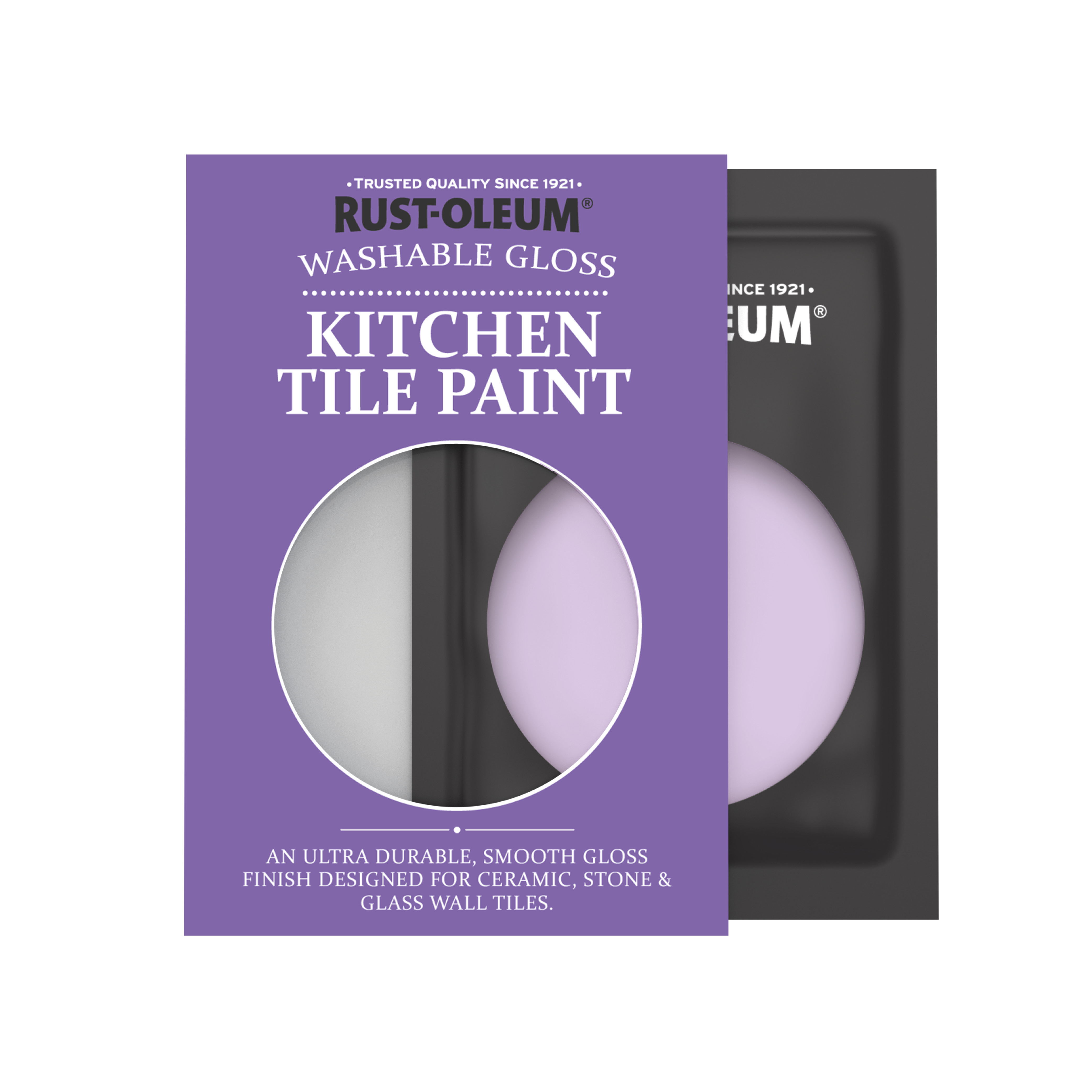 Kitchen Tile Paint, Gloss Finish - VIOLET MACAROON 10ml