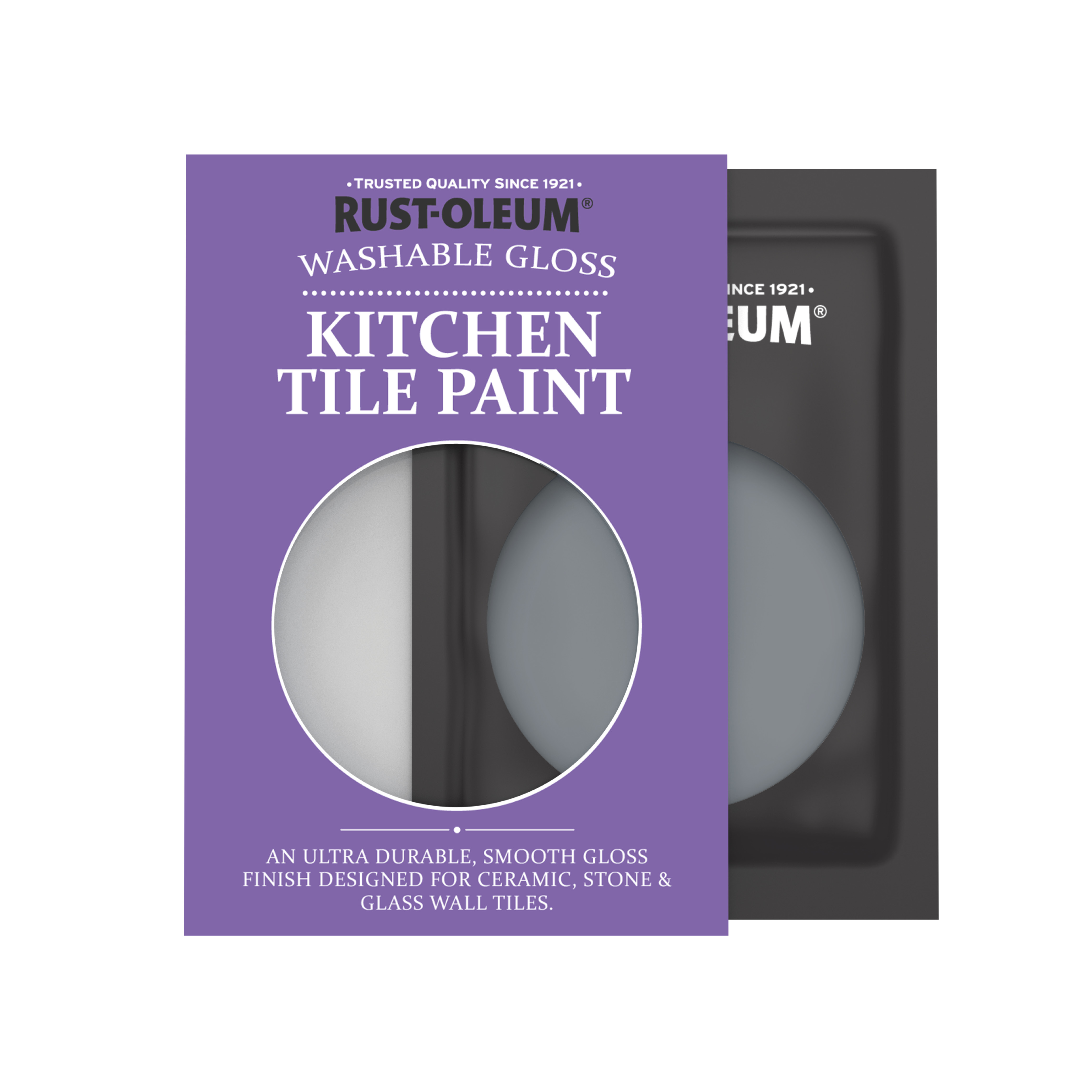 Kitchen Tile Paint, Gloss Finish - MARINE GREY 10ml
