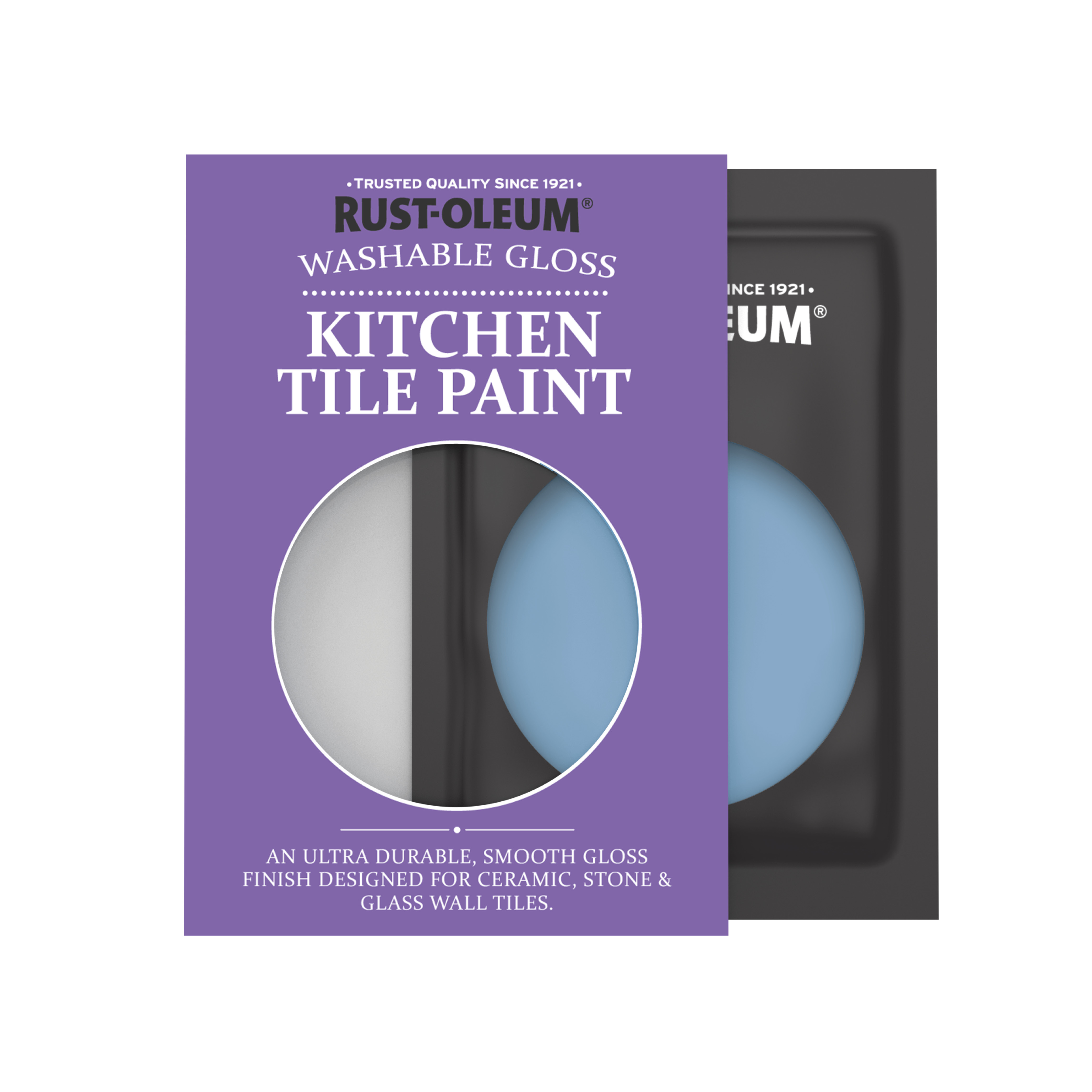 Kitchen Tile Paint, Gloss Finish - CORNFLOWER BLUE 10ml