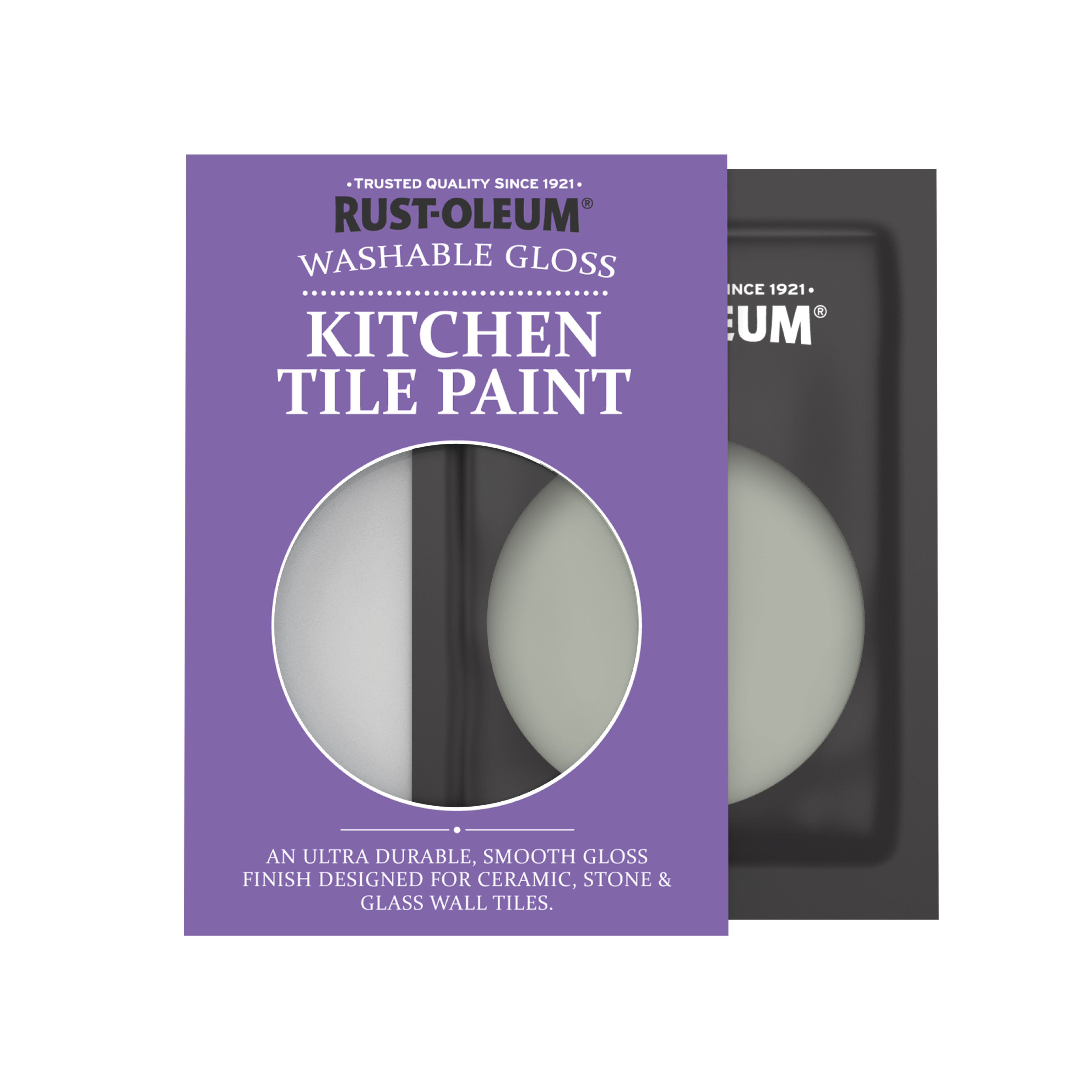 Kitchen Tile Paint, Gloss Finish - TEA LEAF 10ml